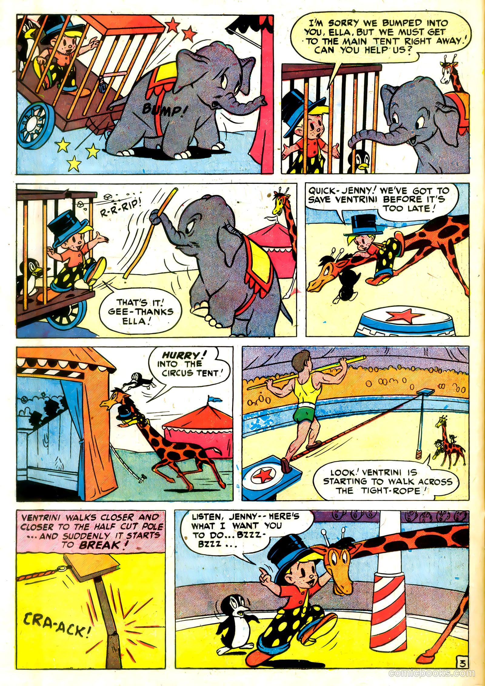 Tick Tock Tales [Tick Tock Comics] #27 (1950) — page 32 of 36
