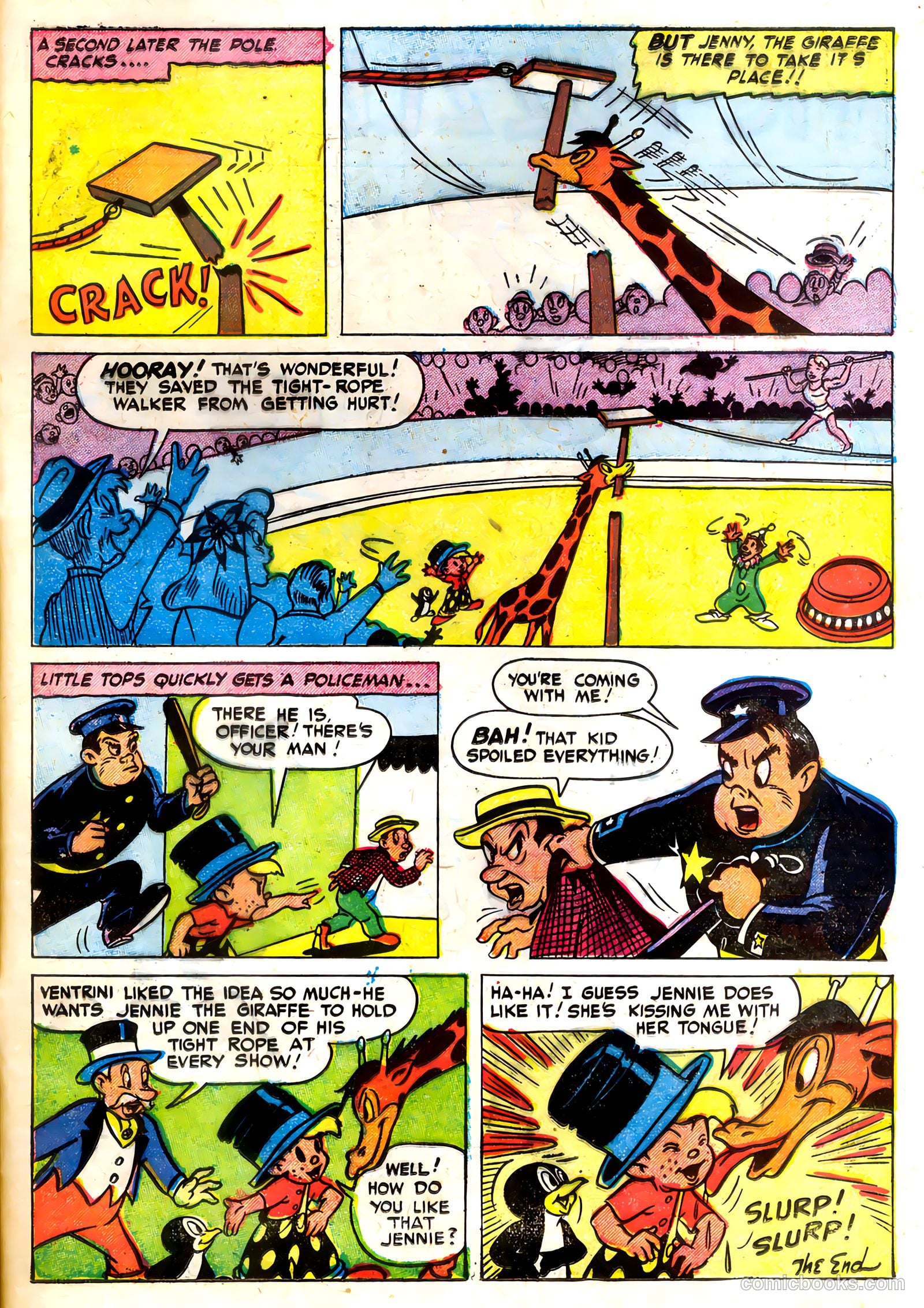 Tick Tock Tales [Tick Tock Comics] #27 (1950) — page 33 of 36