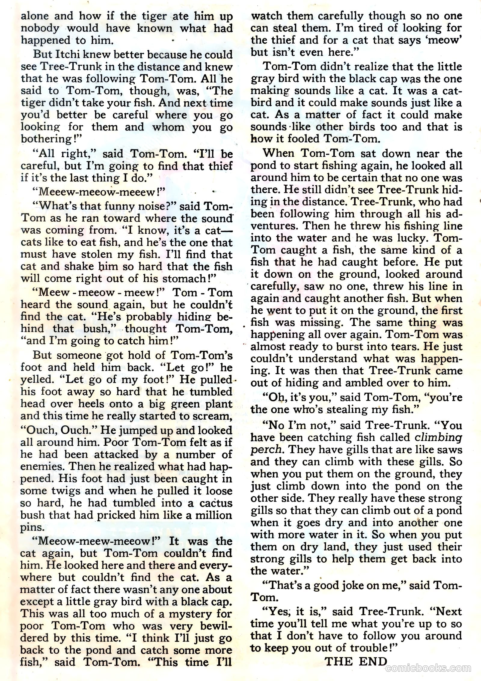 Tick Tock Tales [Tick Tock Comics] #27 (1950) — page 35 of 36