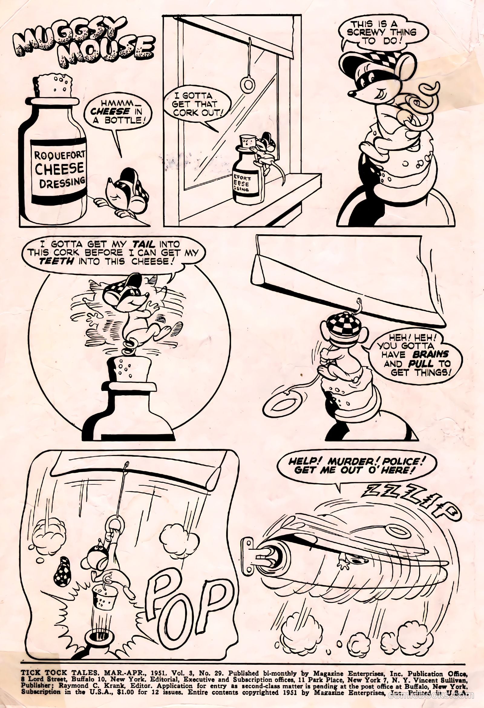 Tick Tock Tales [Tick Tock Comics] #29 (1951) — page 2 of 36