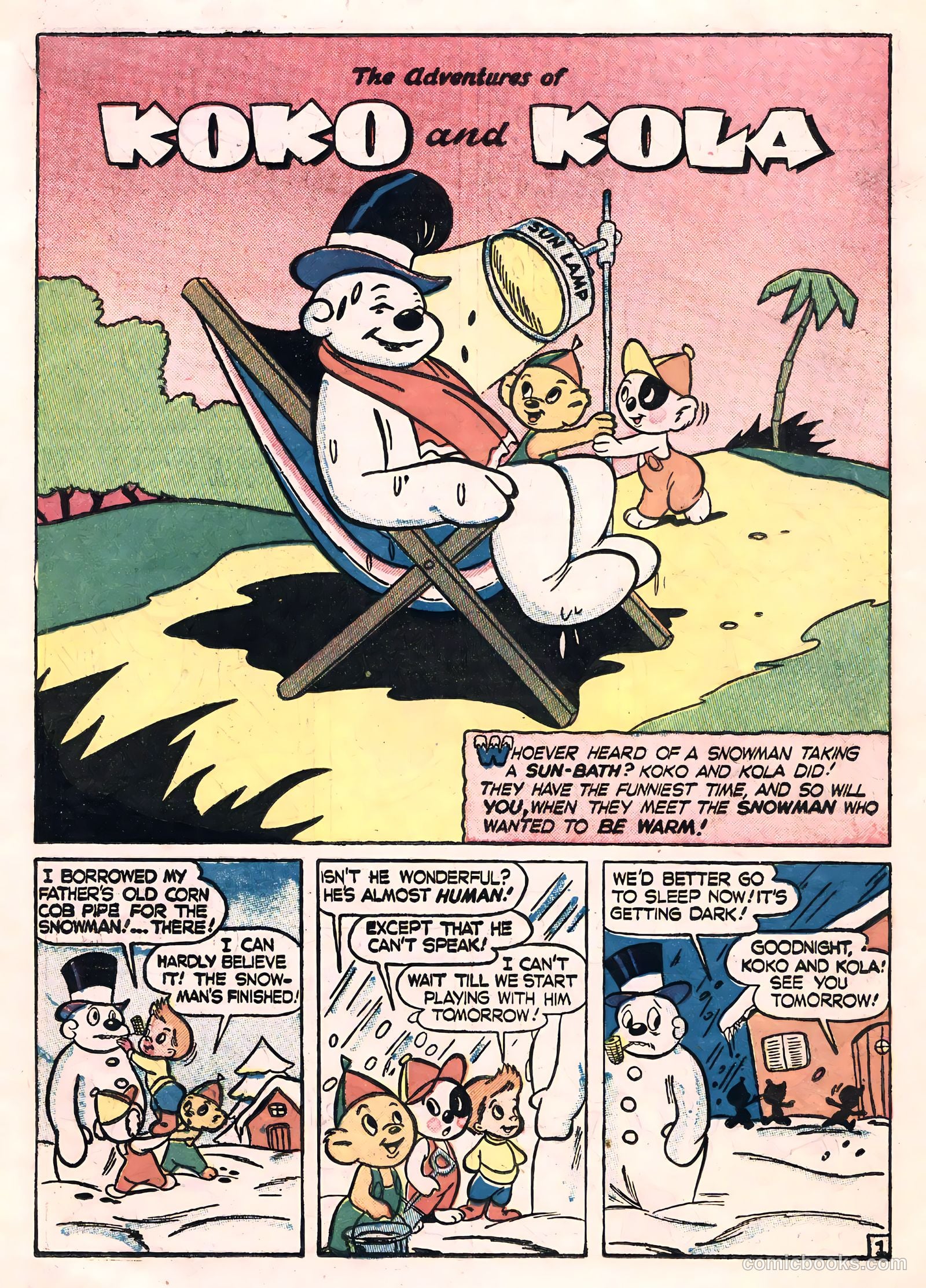 Tick Tock Tales [Tick Tock Comics] #29 (1951) — page 3 of 36
