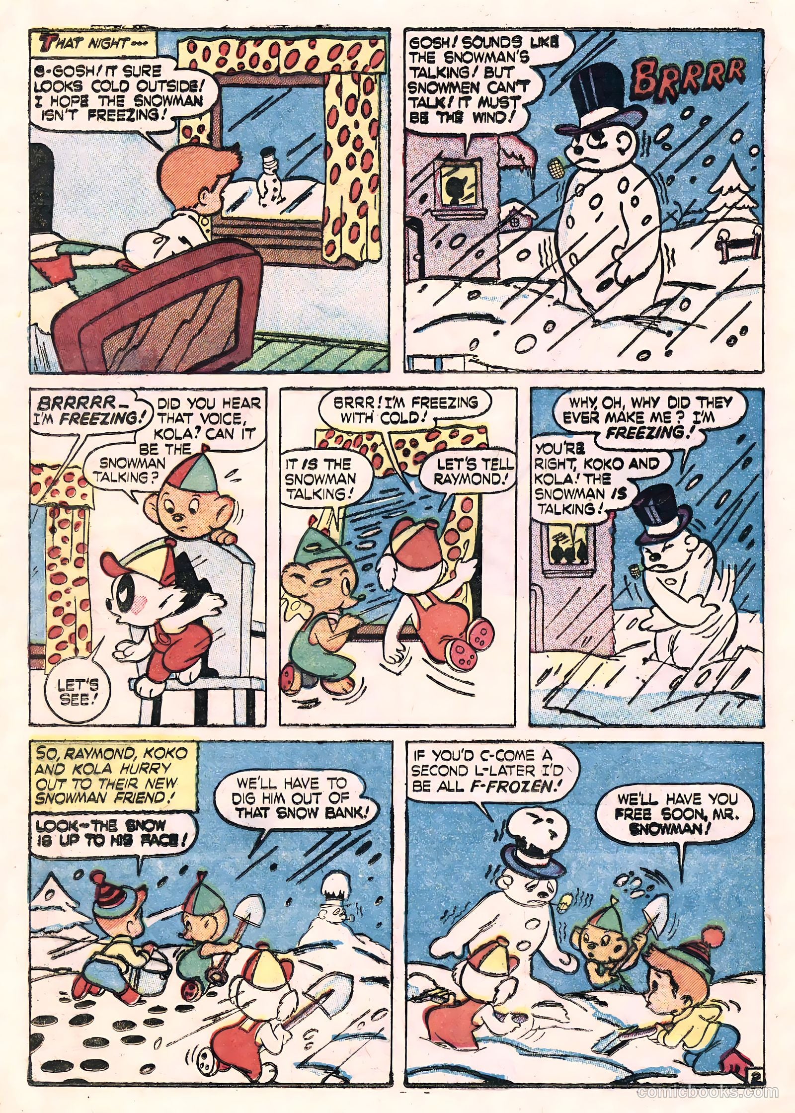 Tick Tock Tales [Tick Tock Comics] #29 (1951) — page 4 of 36