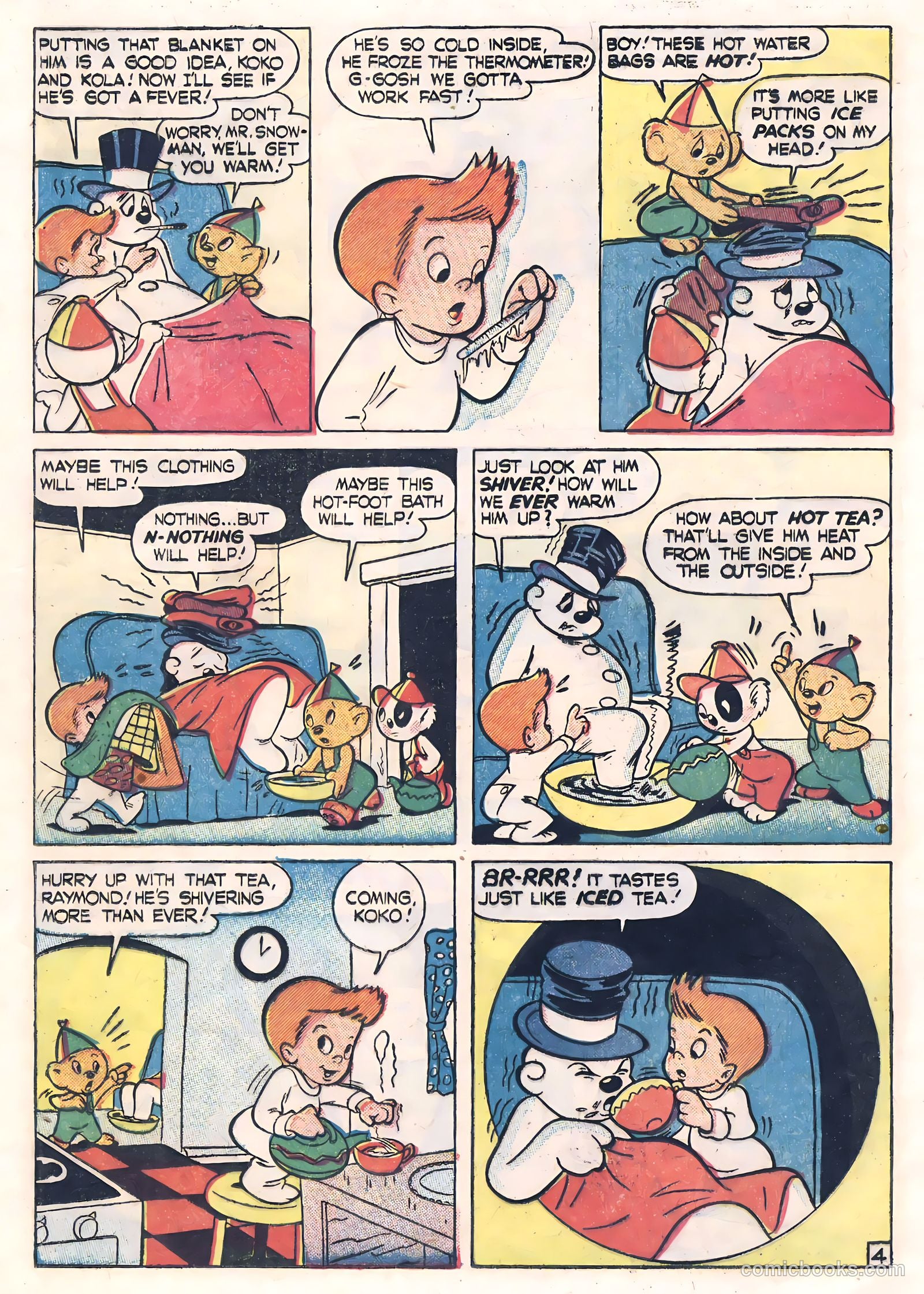 Tick Tock Tales [Tick Tock Comics] #29 (1951) — page 6 of 36