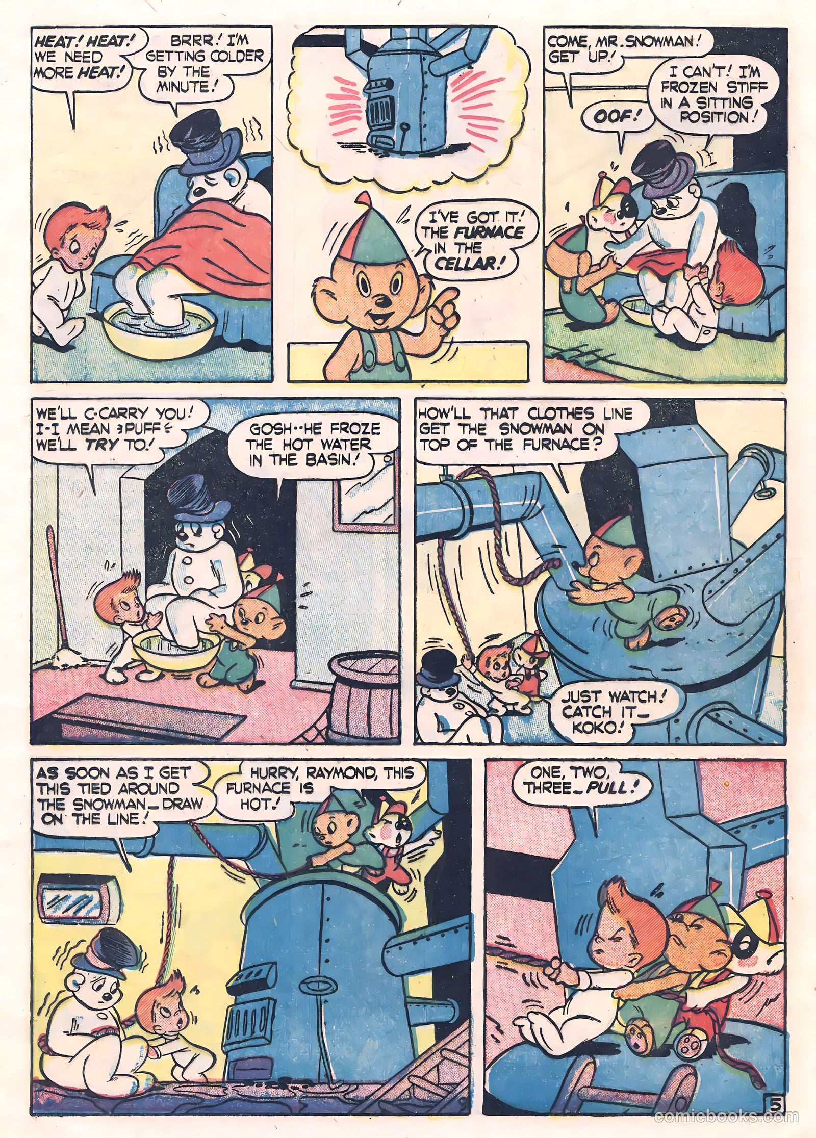 Tick Tock Tales [Tick Tock Comics] #29 (1951) — page 7 of 36