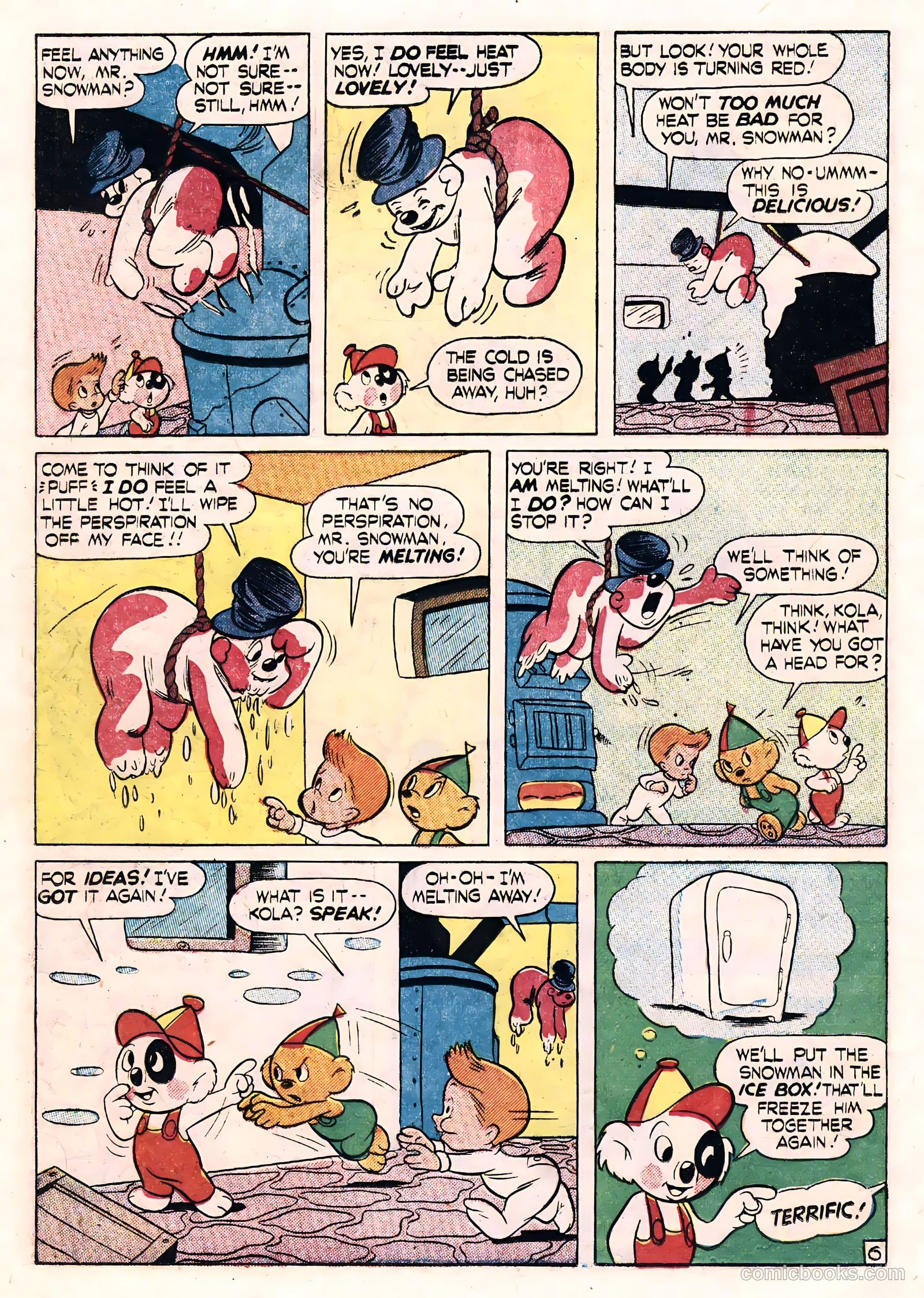 Tick Tock Tales [Tick Tock Comics] #29 (1951) — page 8 of 36