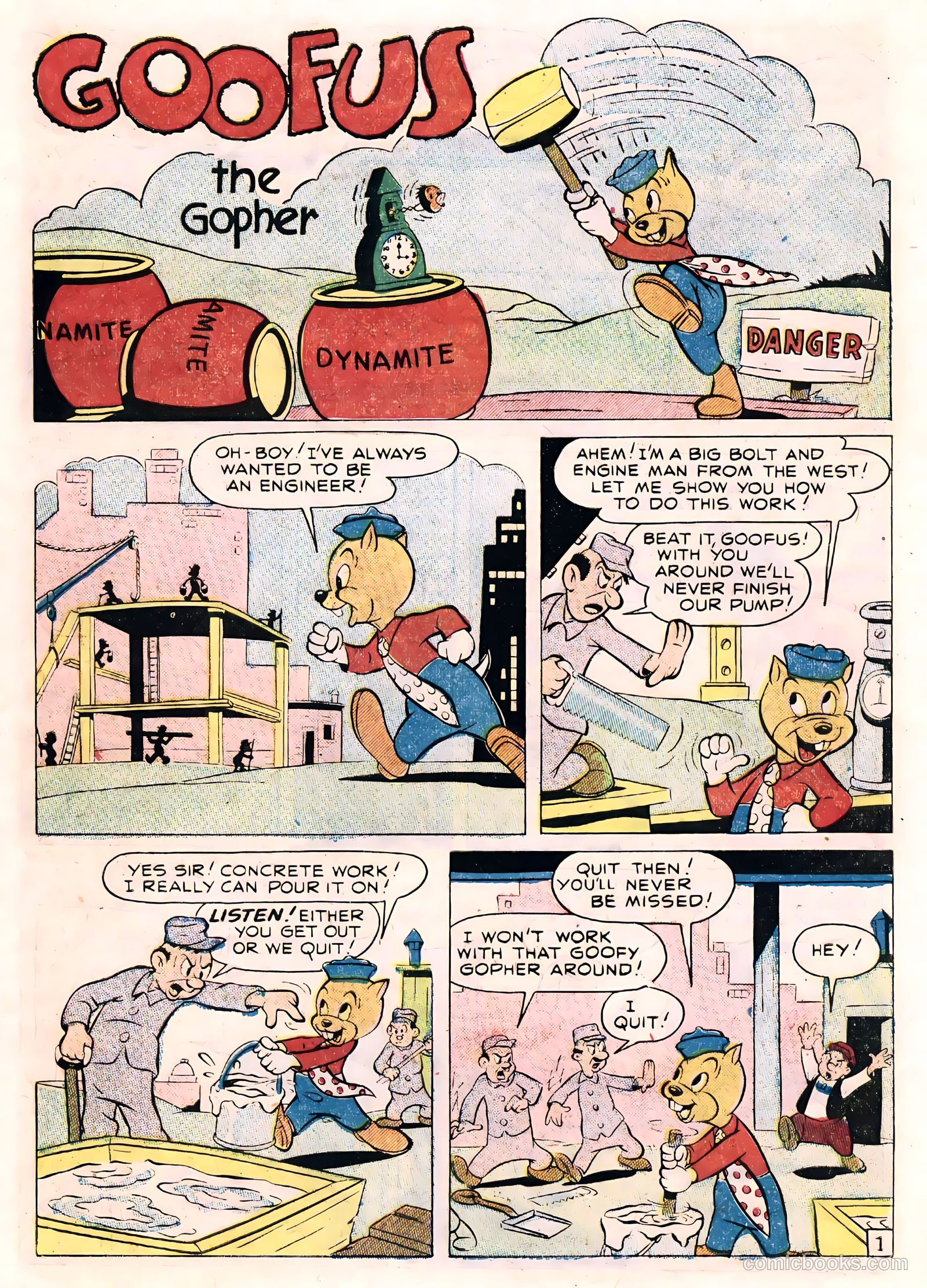 Tick Tock Tales [Tick Tock Comics] #29 (1951) — page 16 of 36