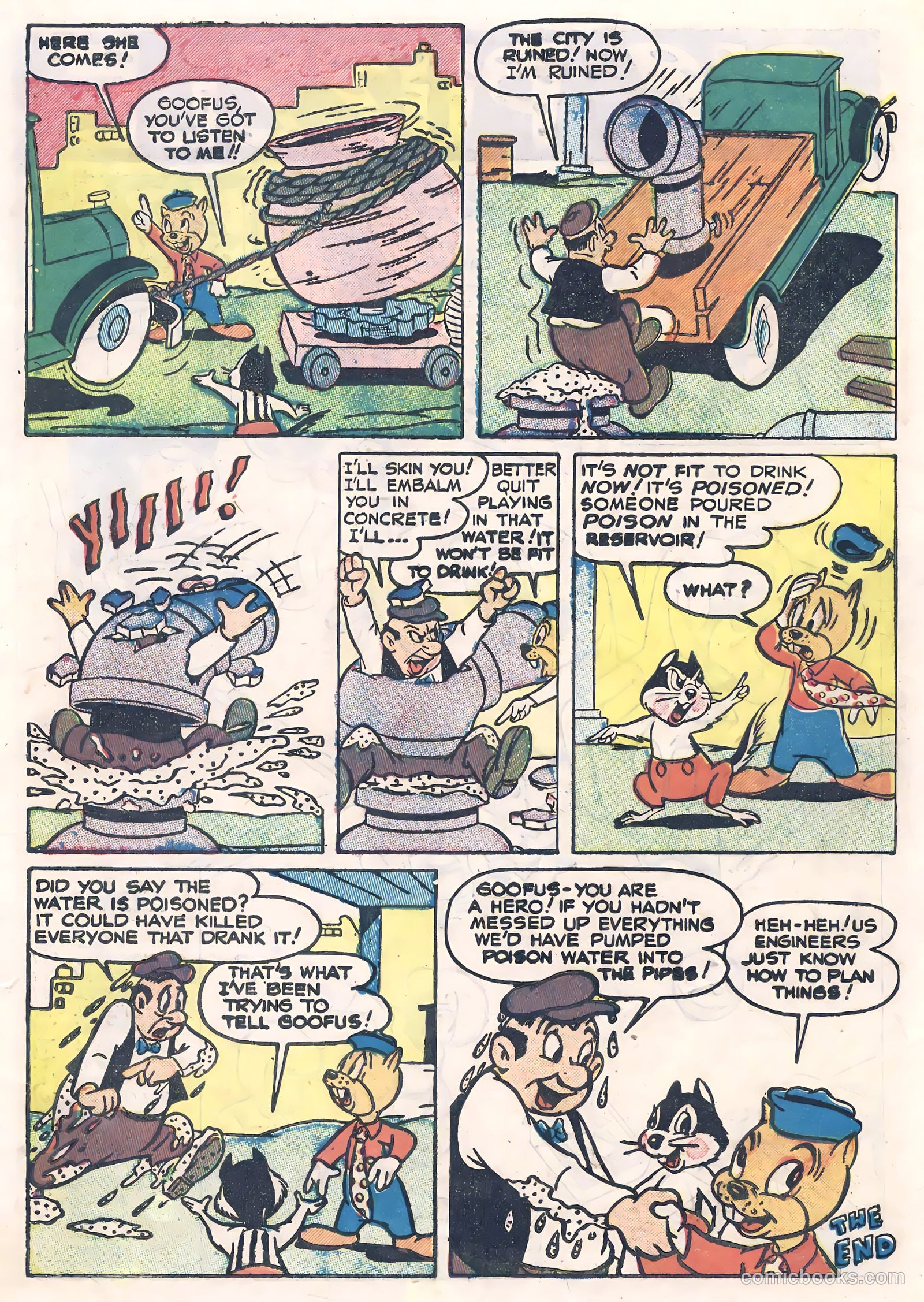 Tick Tock Tales [Tick Tock Comics] #29 (1951) — page 19 of 36