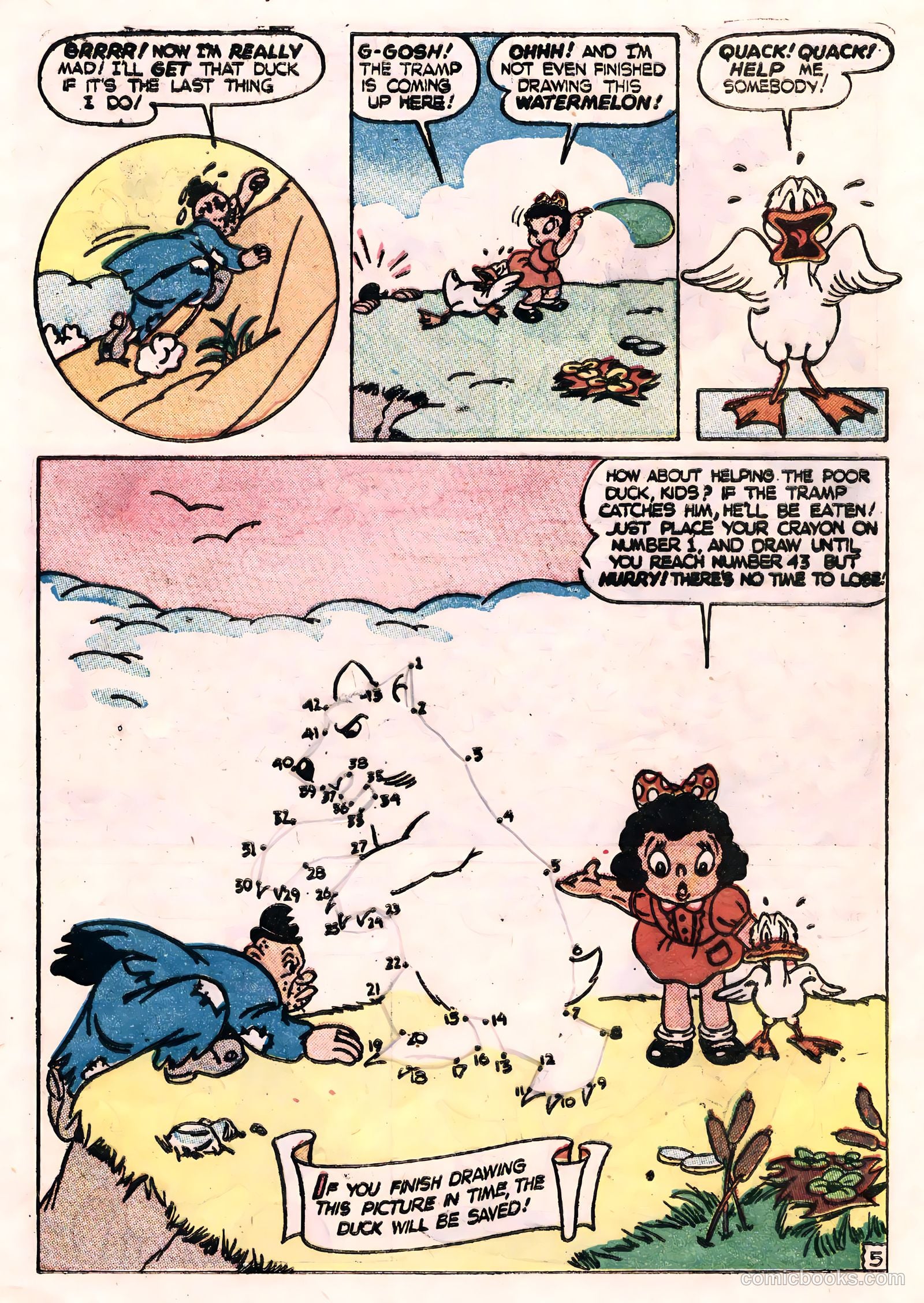 Tick Tock Tales [Tick Tock Comics] #29 (1951) — page 25 of 36