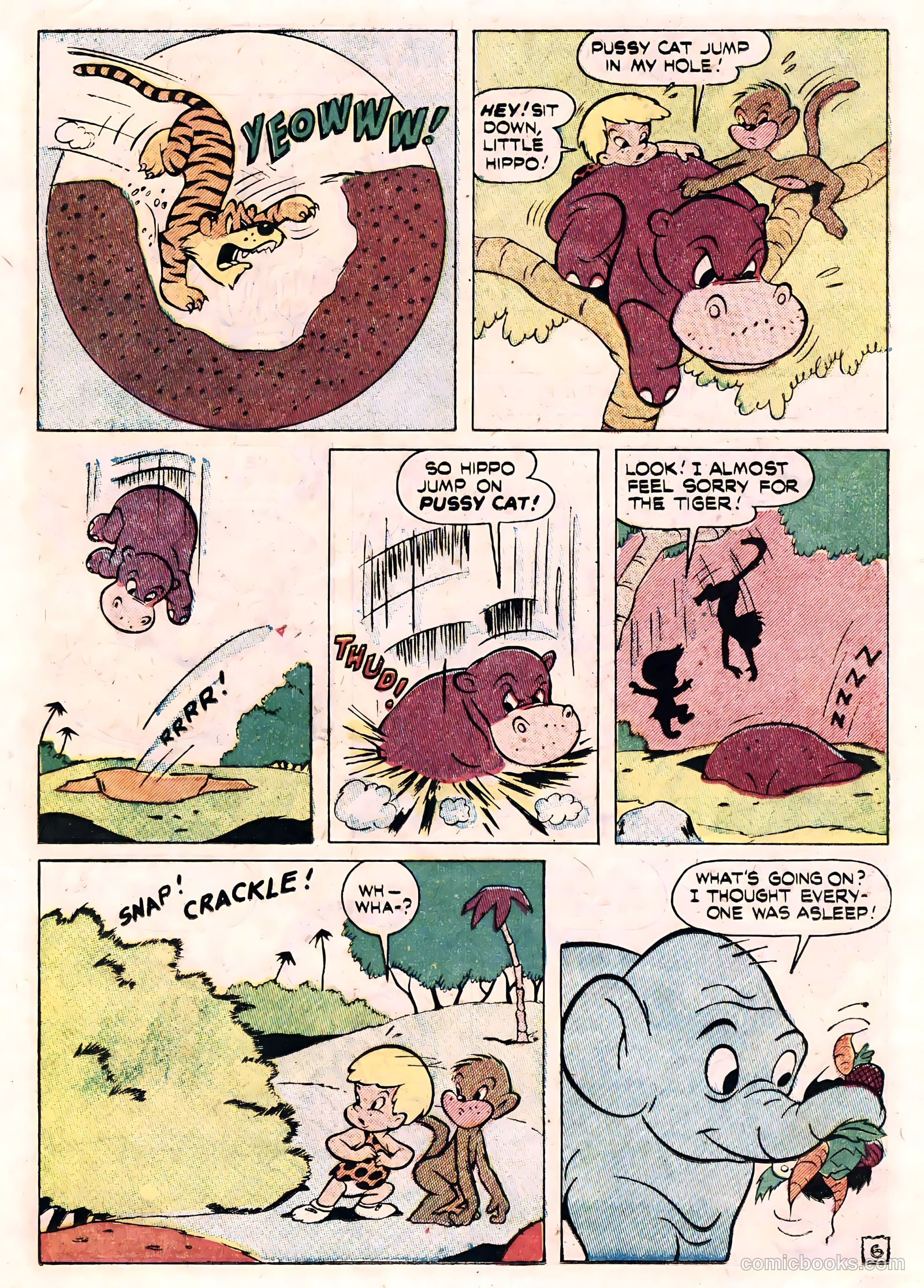 Tick Tock Tales [Tick Tock Comics] #29 (1951) — page 32 of 36