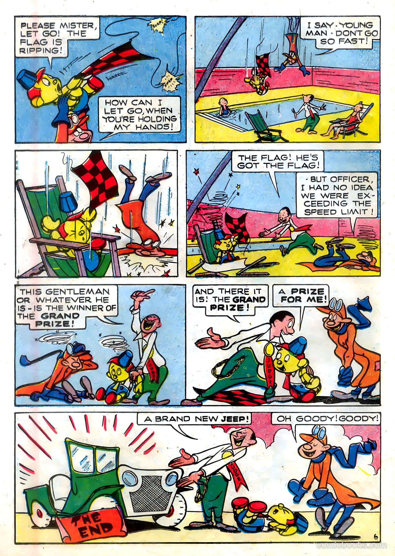 Tick Tock Tales [Tick Tock Comics] #30 (1951) — page 8 of 36