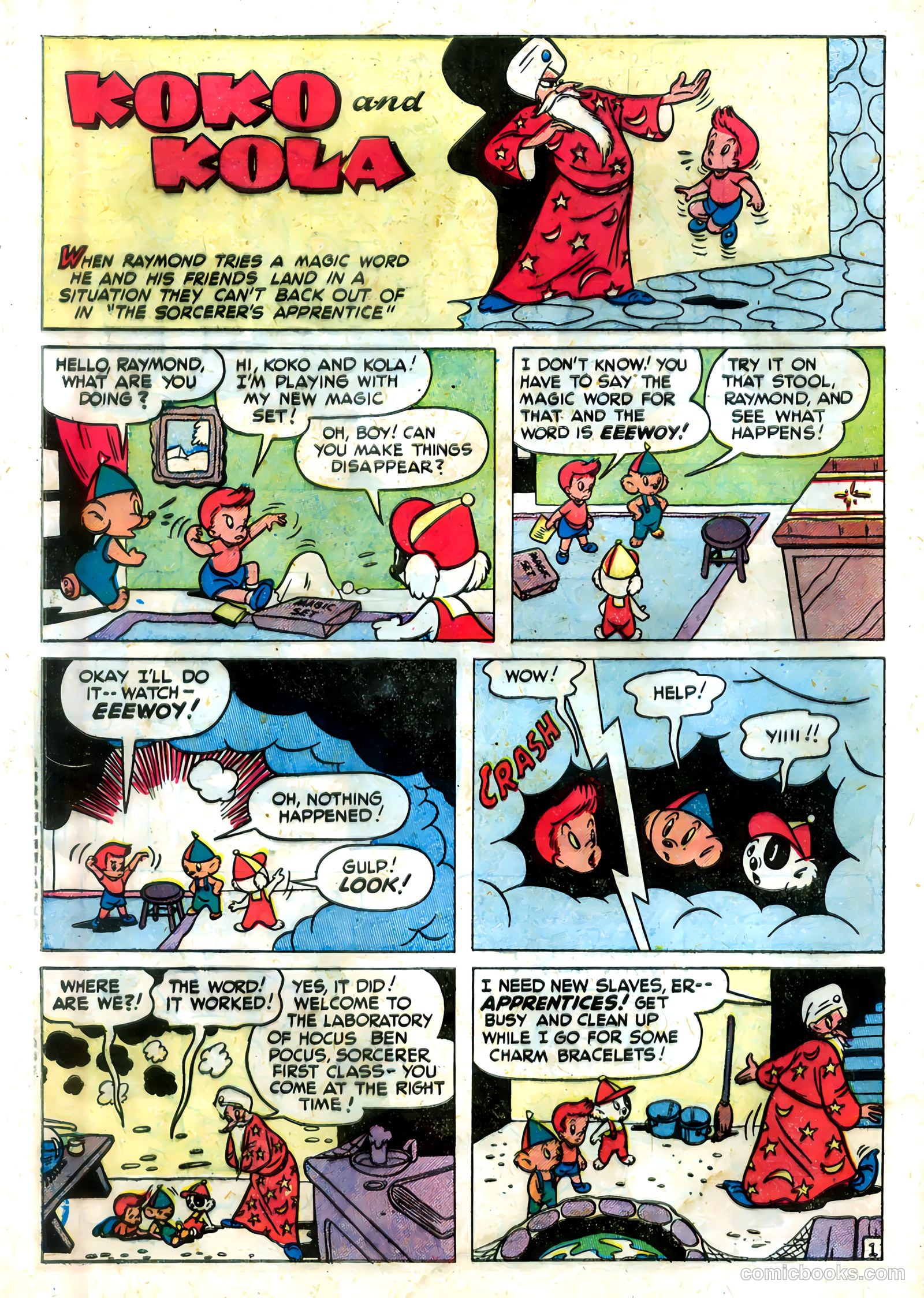 Tick Tock Tales [Tick Tock Comics] #30 (1951) — page 12 of 36