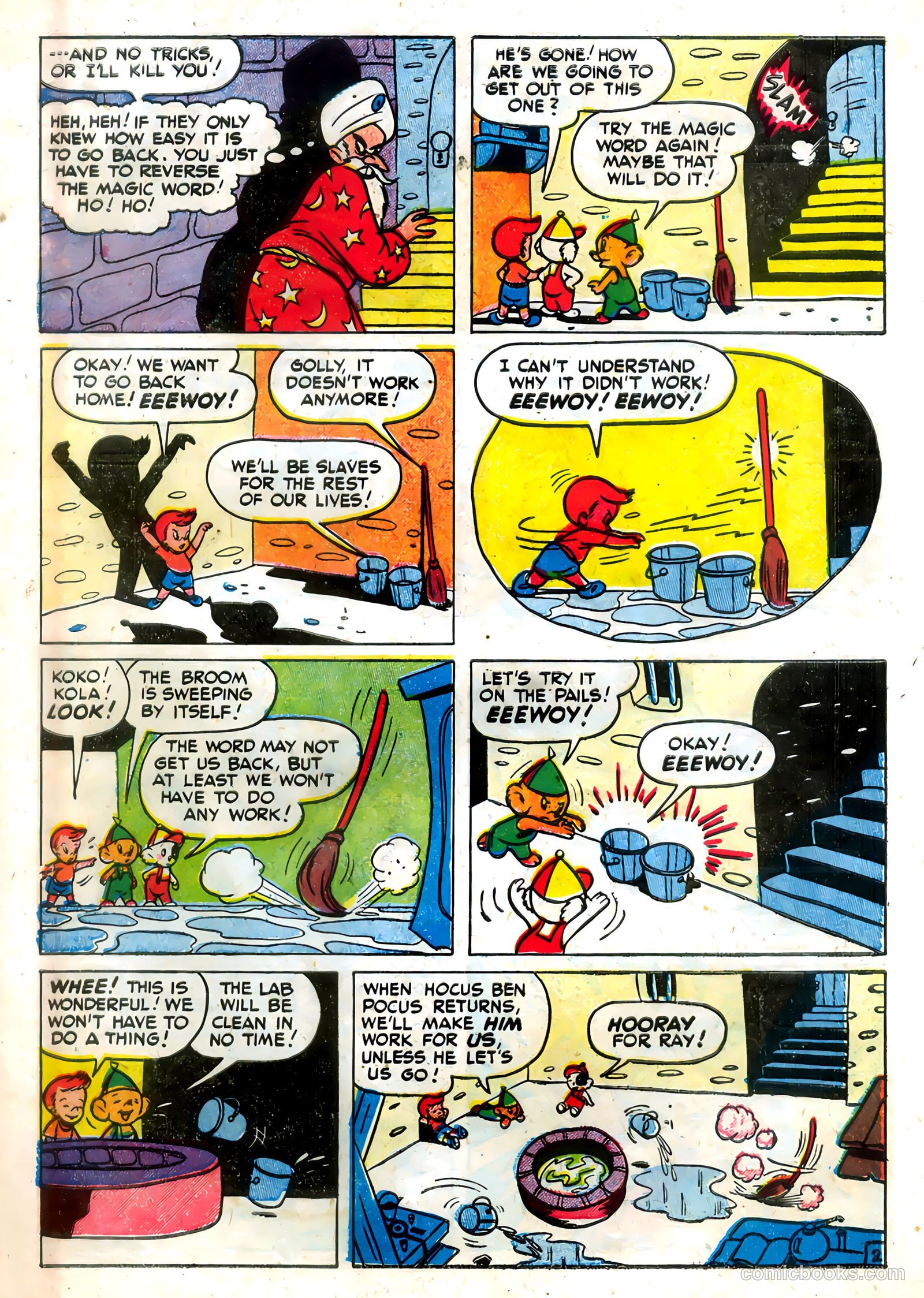 Tick Tock Tales [Tick Tock Comics] #30 (1951) — page 13 of 36