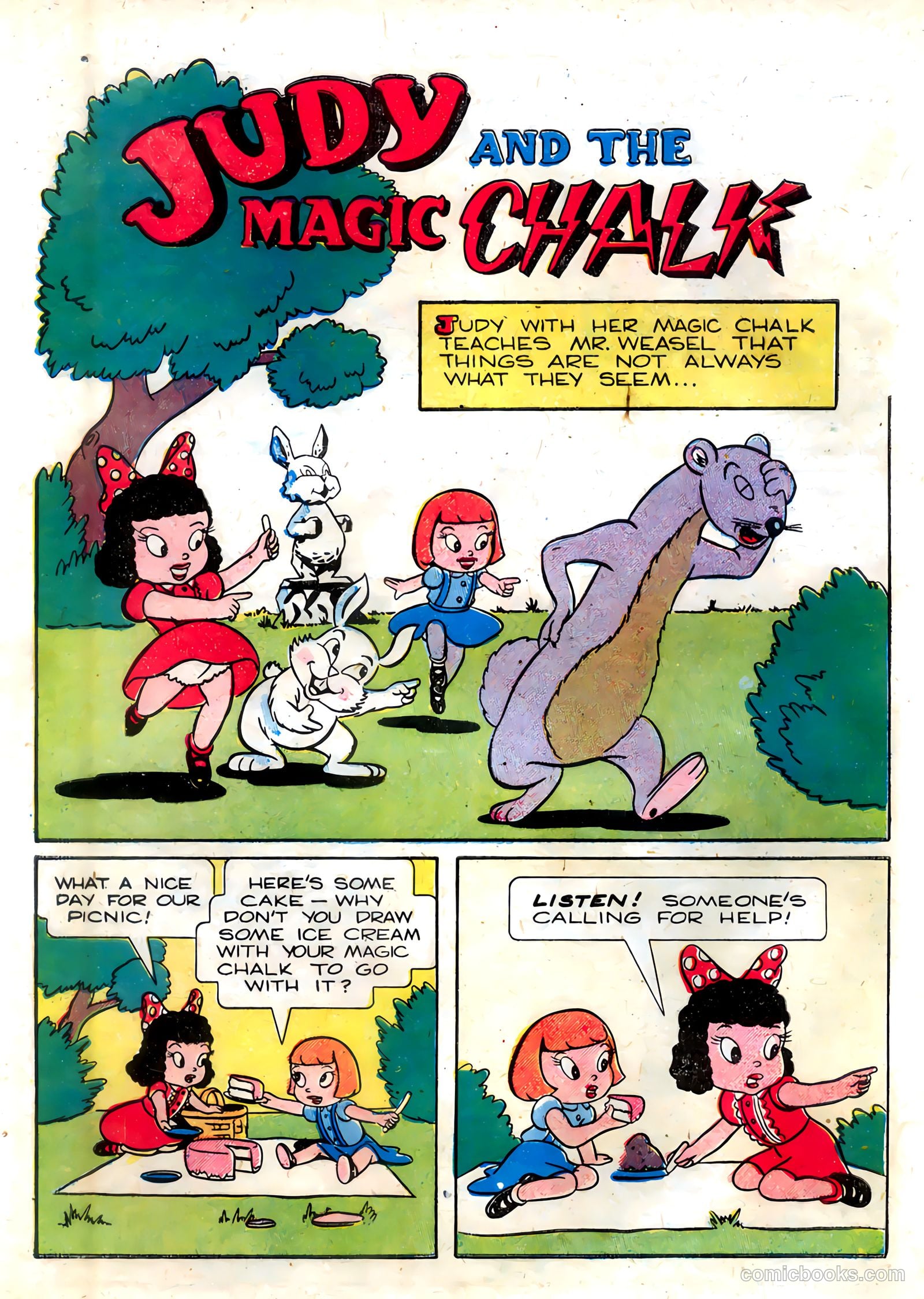 Tick Tock Tales [Tick Tock Comics] #30 (1951) — page 16 of 36