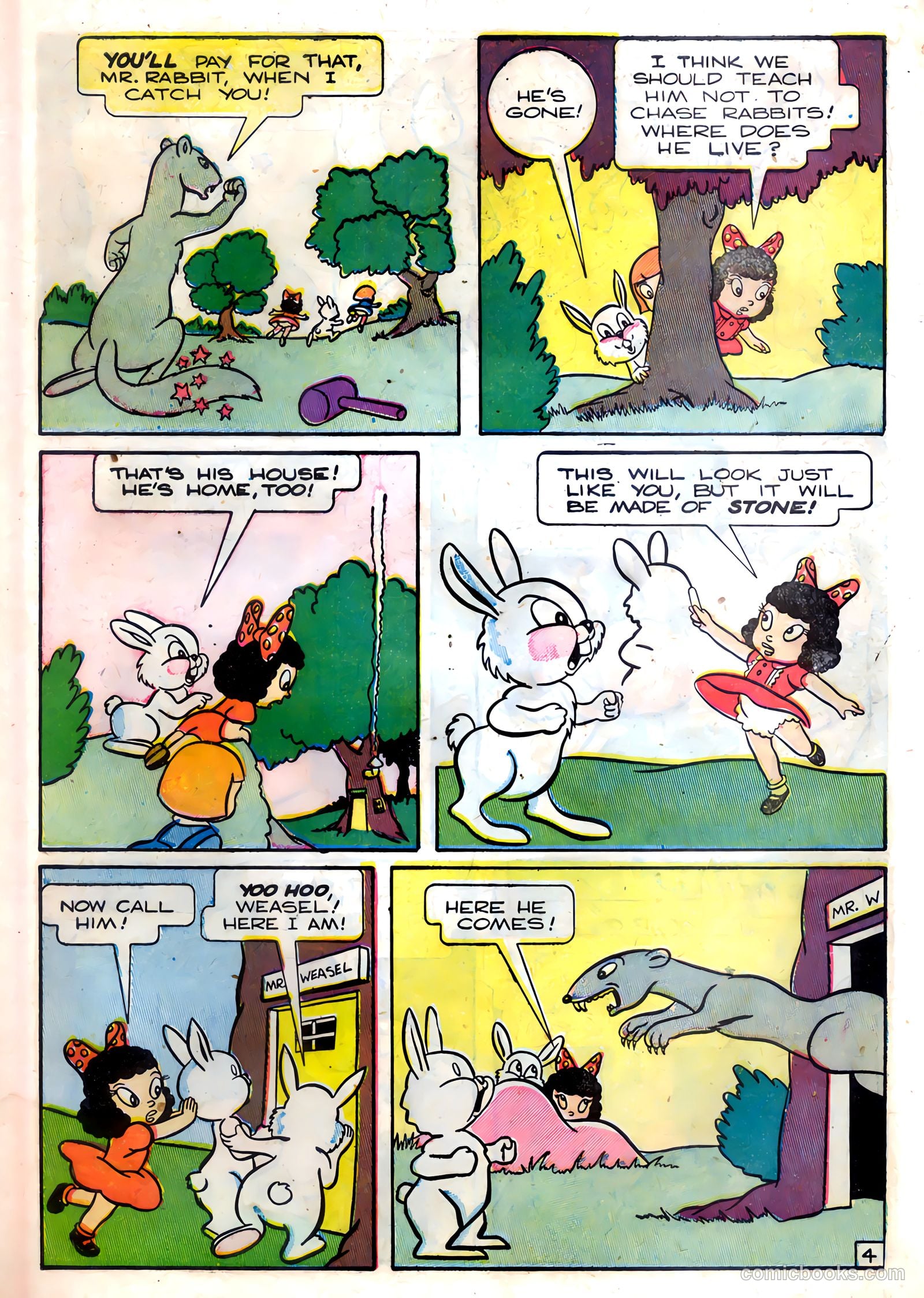 Tick Tock Tales [Tick Tock Comics] #30 (1951) — page 19 of 36