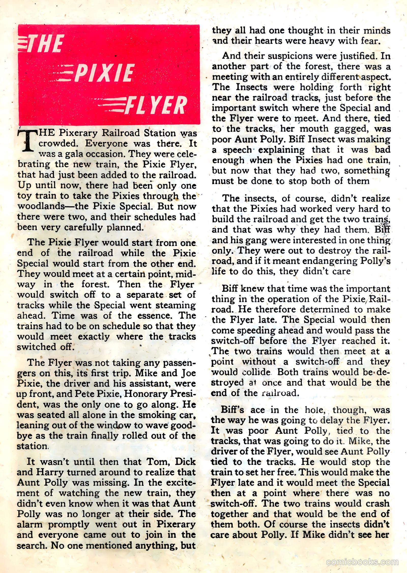 Tick Tock Tales [Tick Tock Comics] #30 (1951) — page 23 of 36