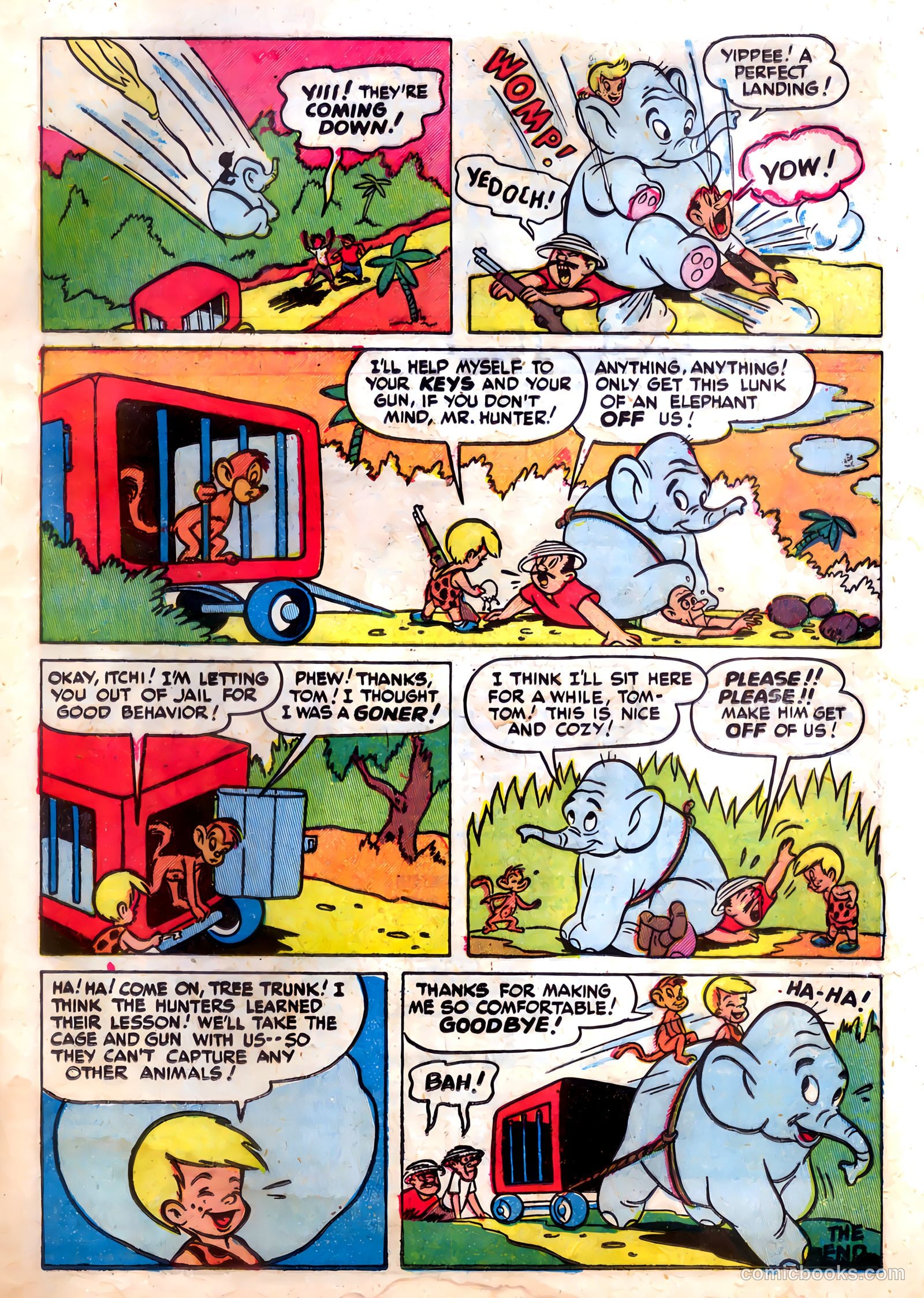 Tick Tock Tales [Tick Tock Comics] #30 (1951) — page 33 of 36