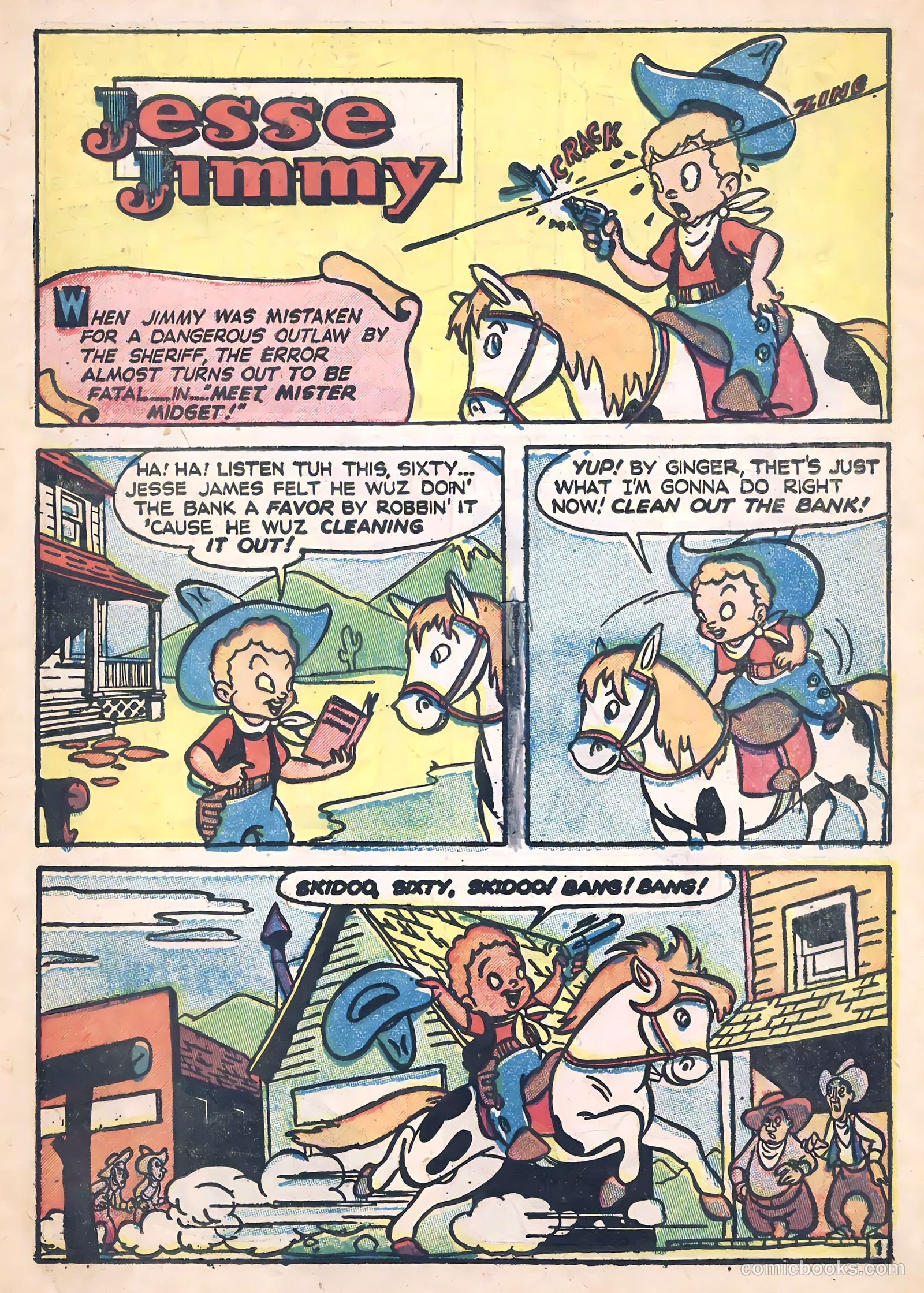 Tick Tock Tales [Tick Tock Comics] #31 (1951) — page 3 of 36