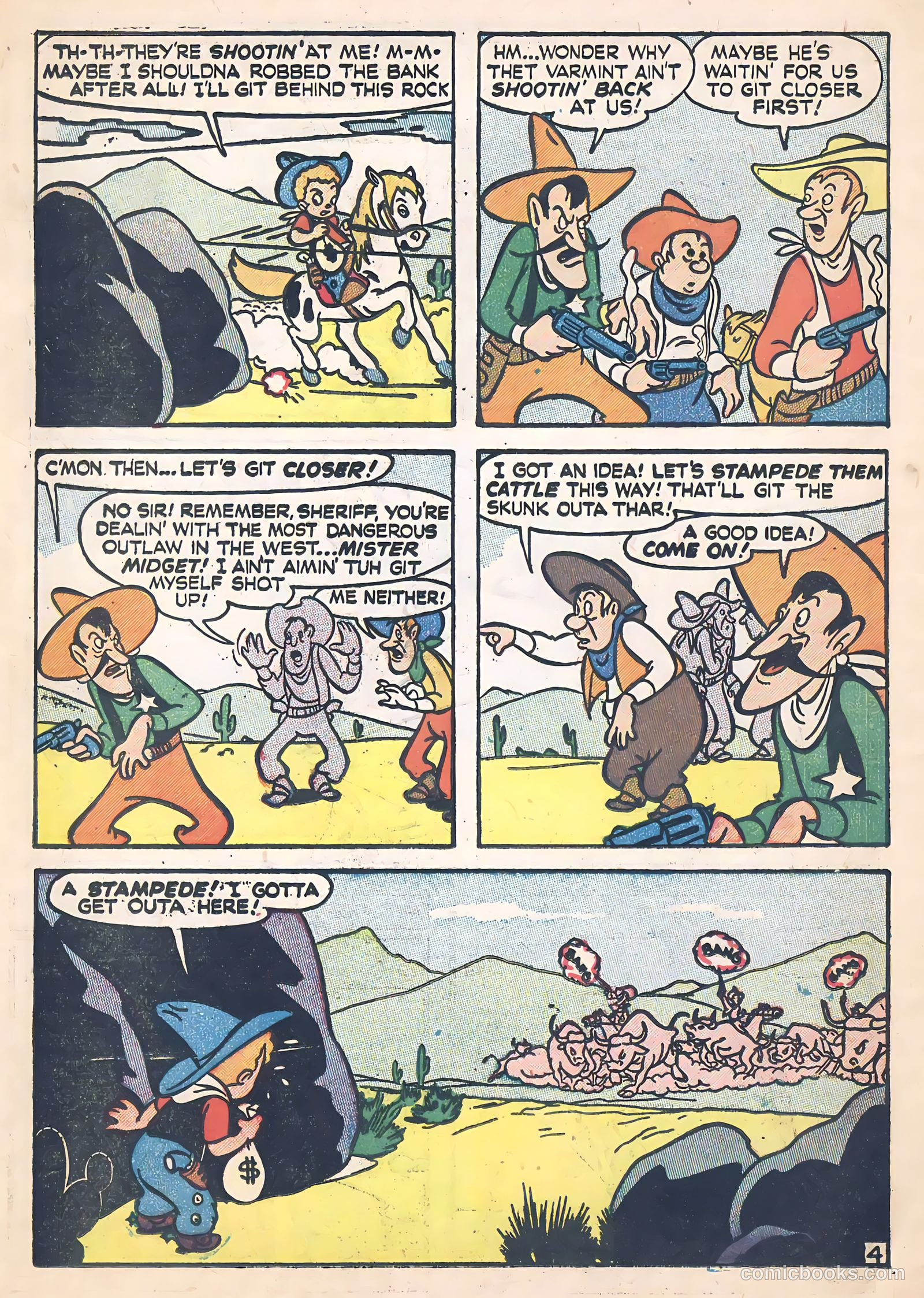 Tick Tock Tales [Tick Tock Comics] #31 (1951) — page 6 of 36