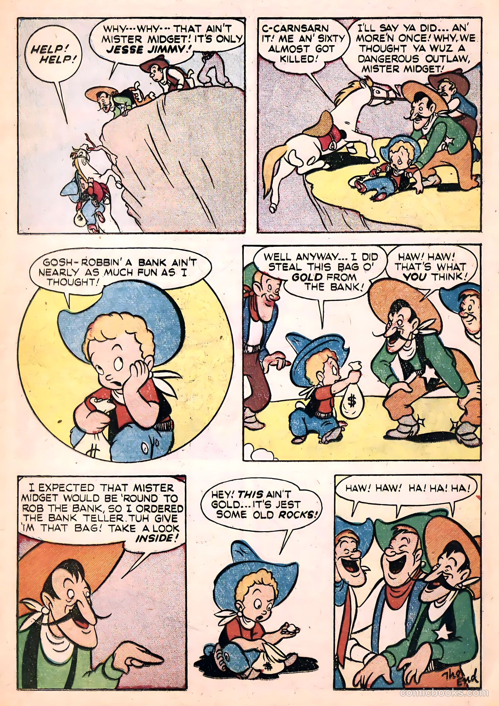 Tick Tock Tales [Tick Tock Comics] #31 (1951) — page 8 of 36