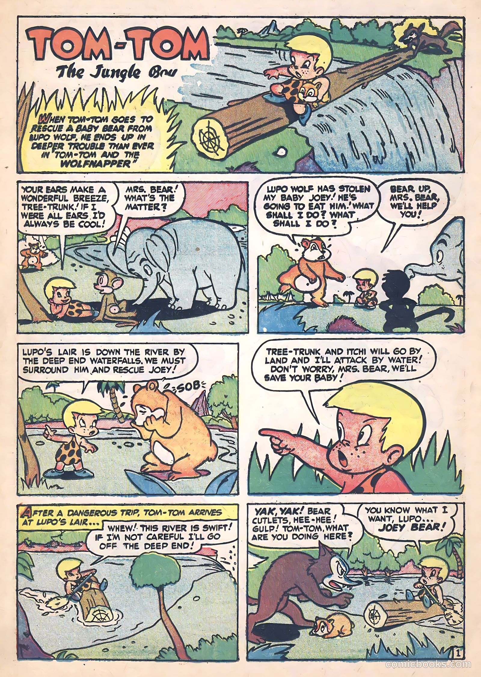 Tick Tock Tales [Tick Tock Comics] #31 (1951) — page 10 of 36