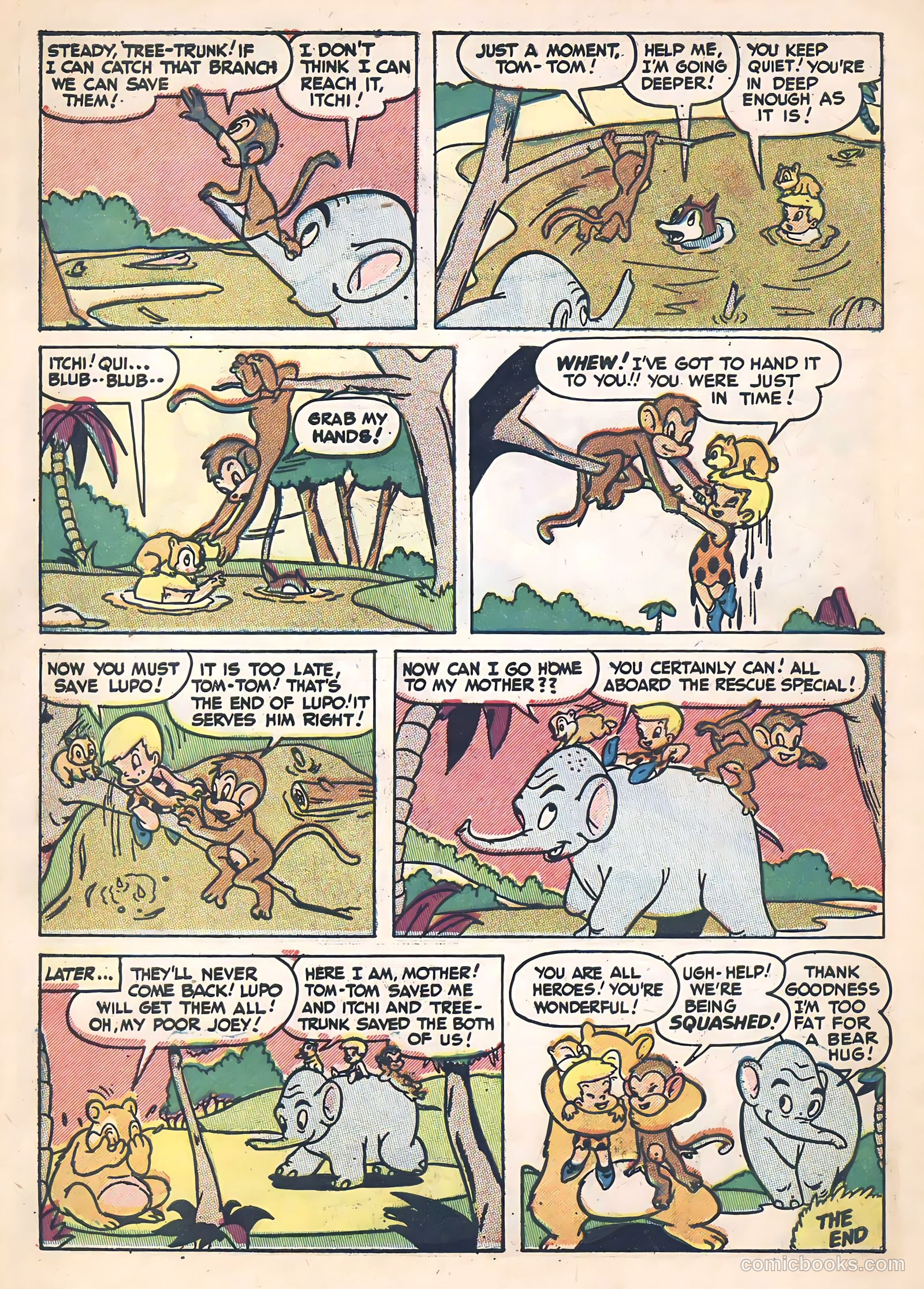 Tick Tock Tales [Tick Tock Comics] #31 (1951) — page 14 of 36