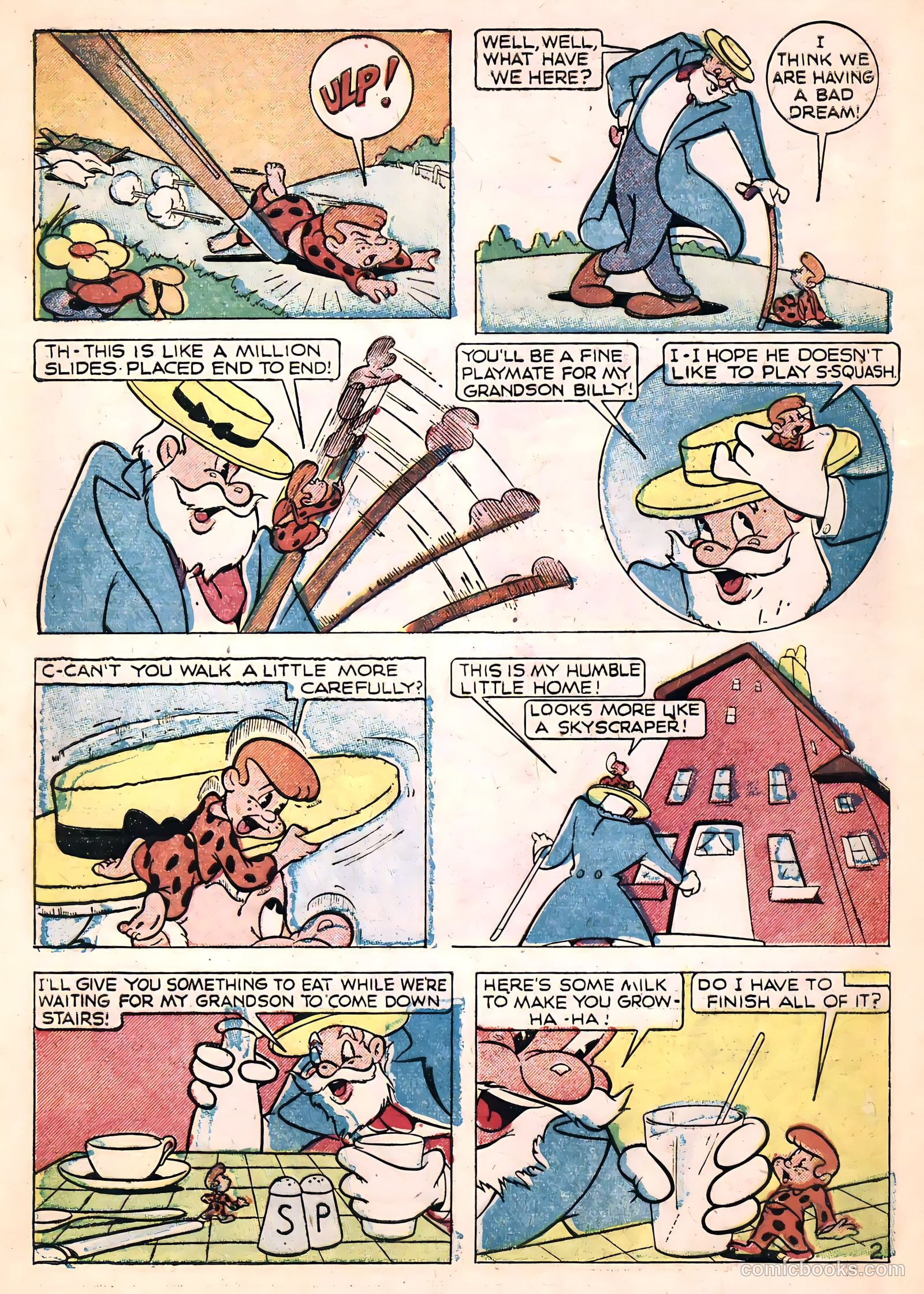 Tick Tock Tales [Tick Tock Comics] #31 (1951) — page 16 of 36