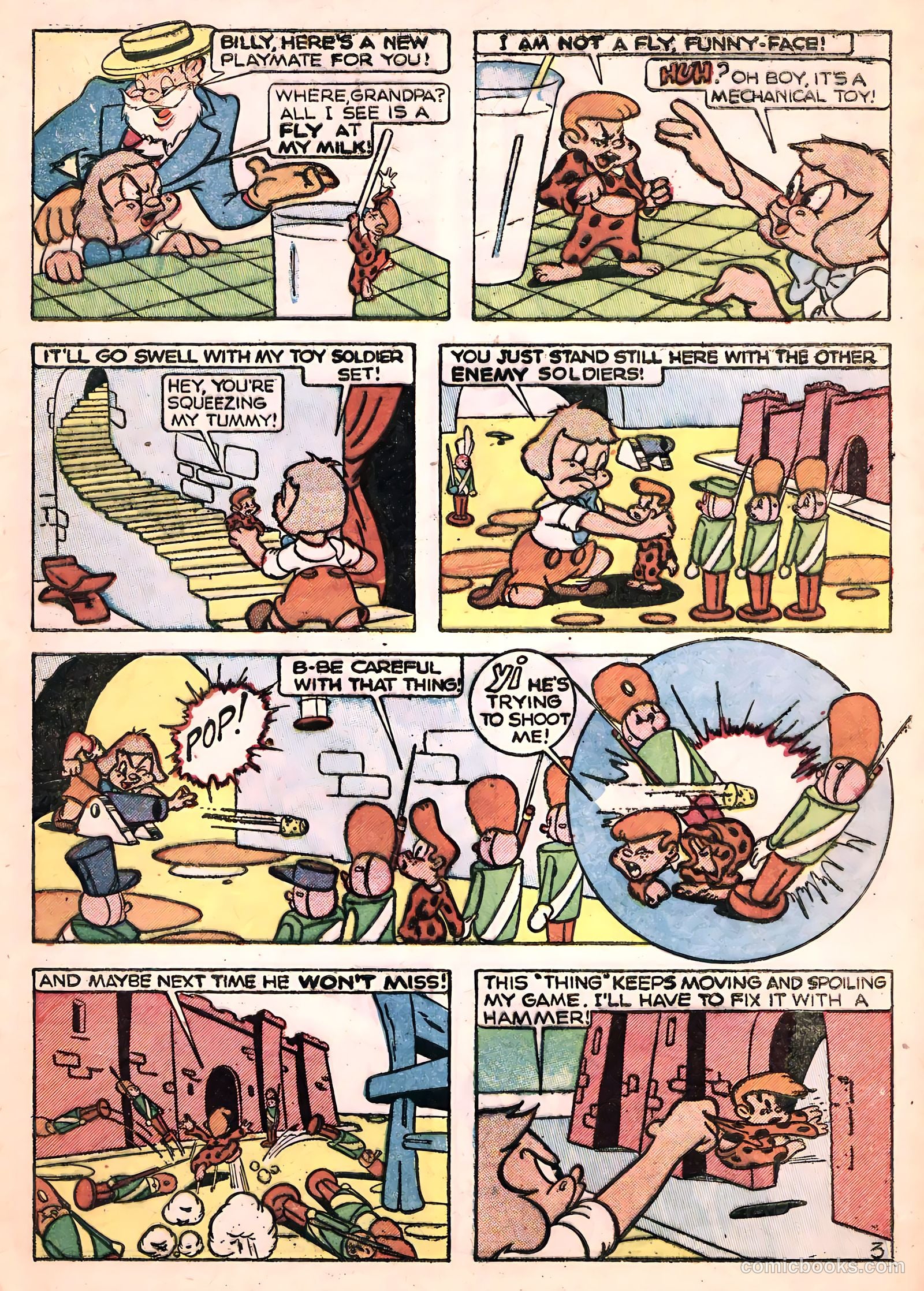 Tick Tock Tales [Tick Tock Comics] #31 (1951) — page 17 of 36