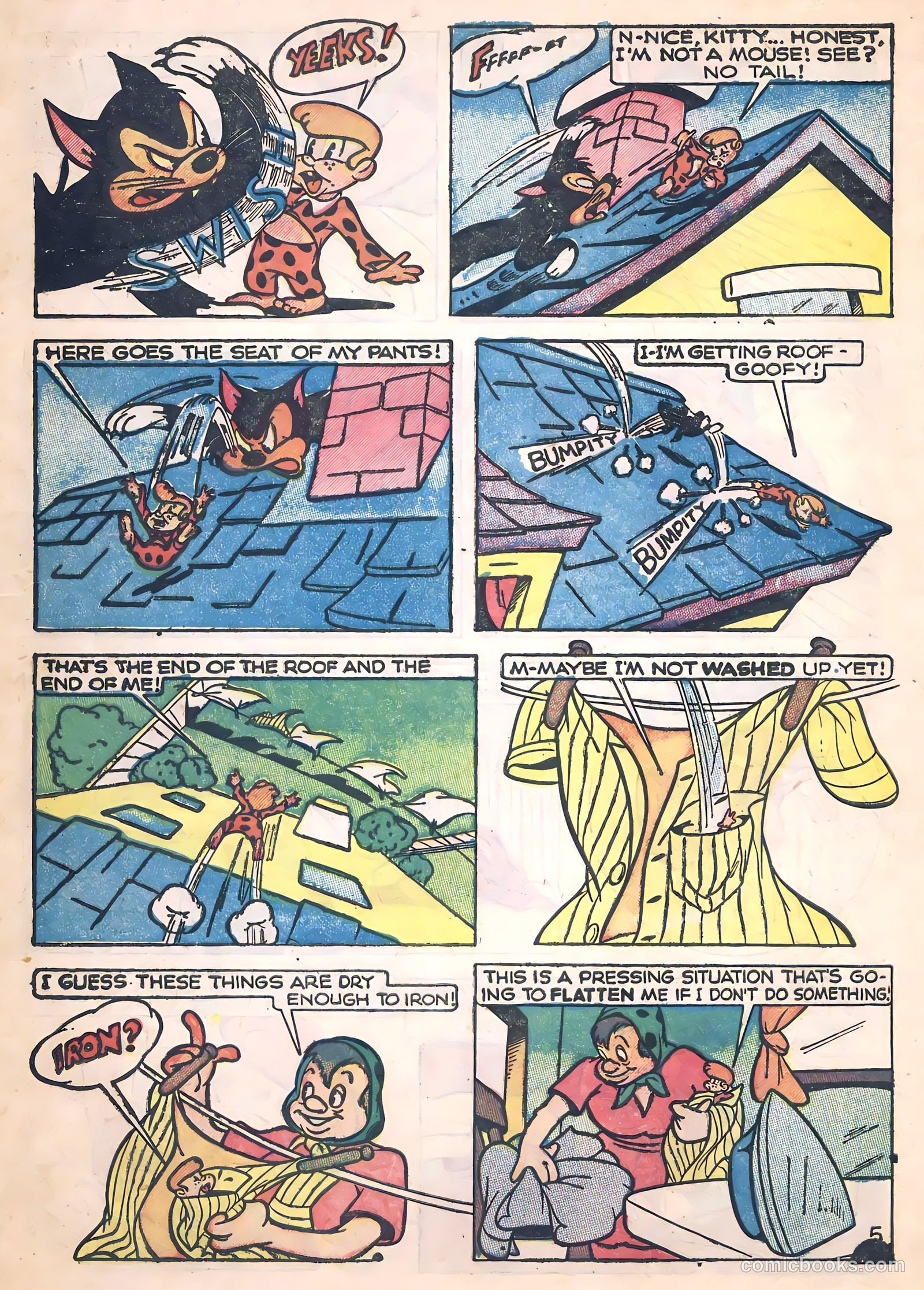Tick Tock Tales [Tick Tock Comics] #31 (1951) — page 19 of 36