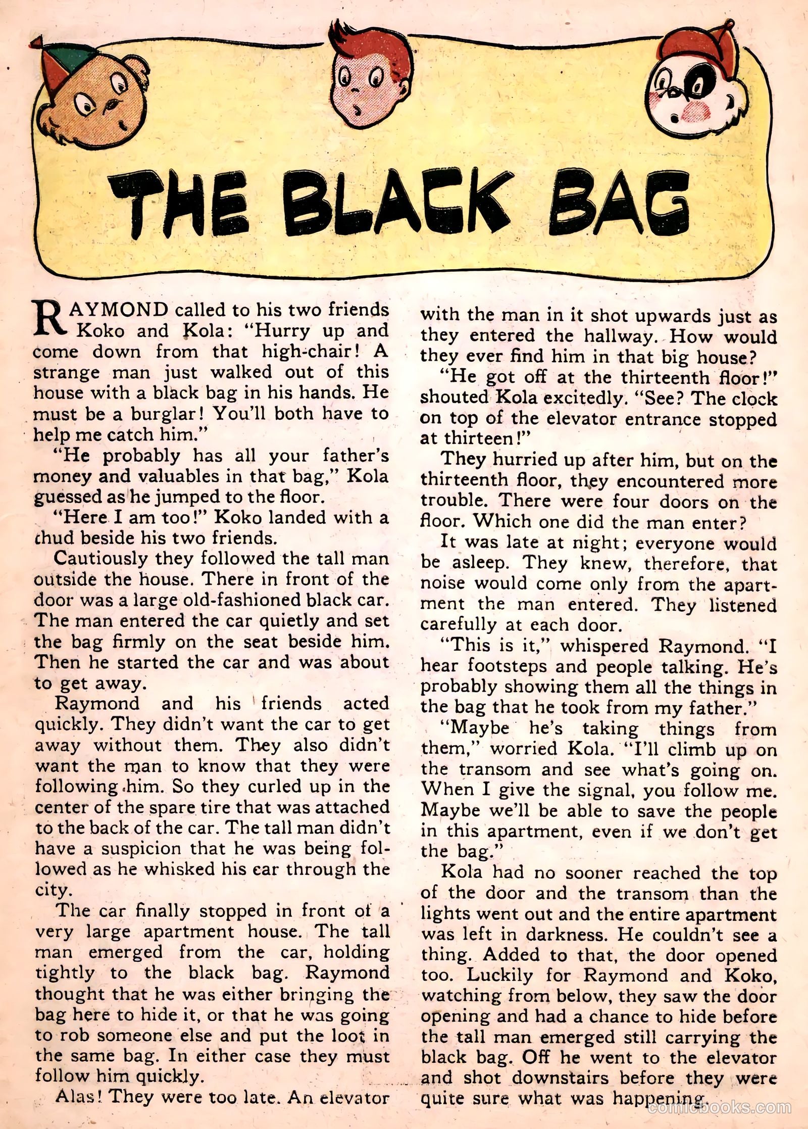 Tick Tock Tales [Tick Tock Comics] #31 (1951) — page 21 of 36