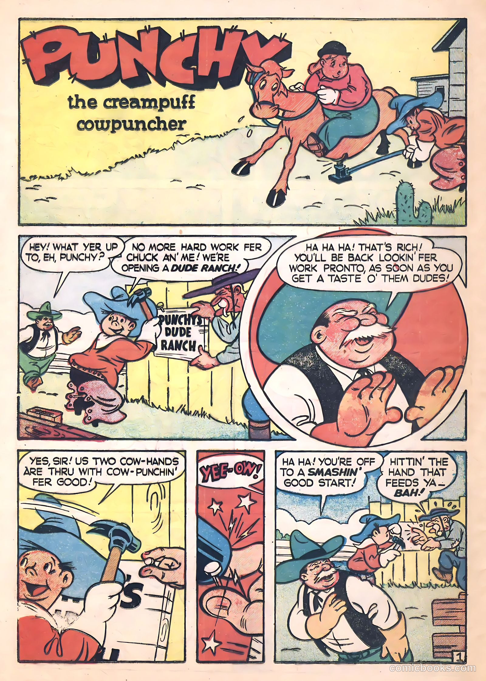 Tick Tock Tales [Tick Tock Comics] #31 (1951) — page 28 of 36
