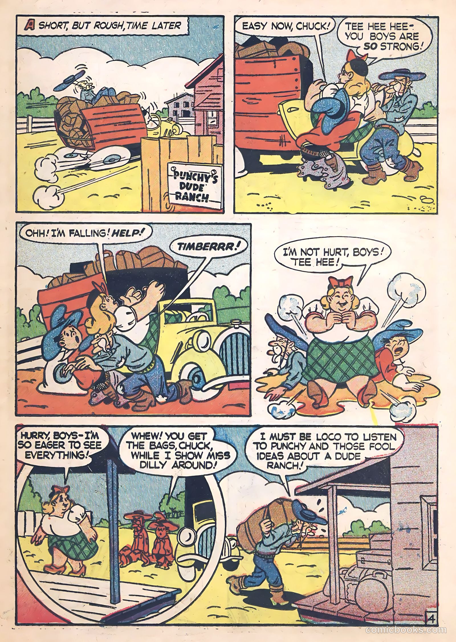 Tick Tock Tales [Tick Tock Comics] #31 (1951) — page 31 of 36