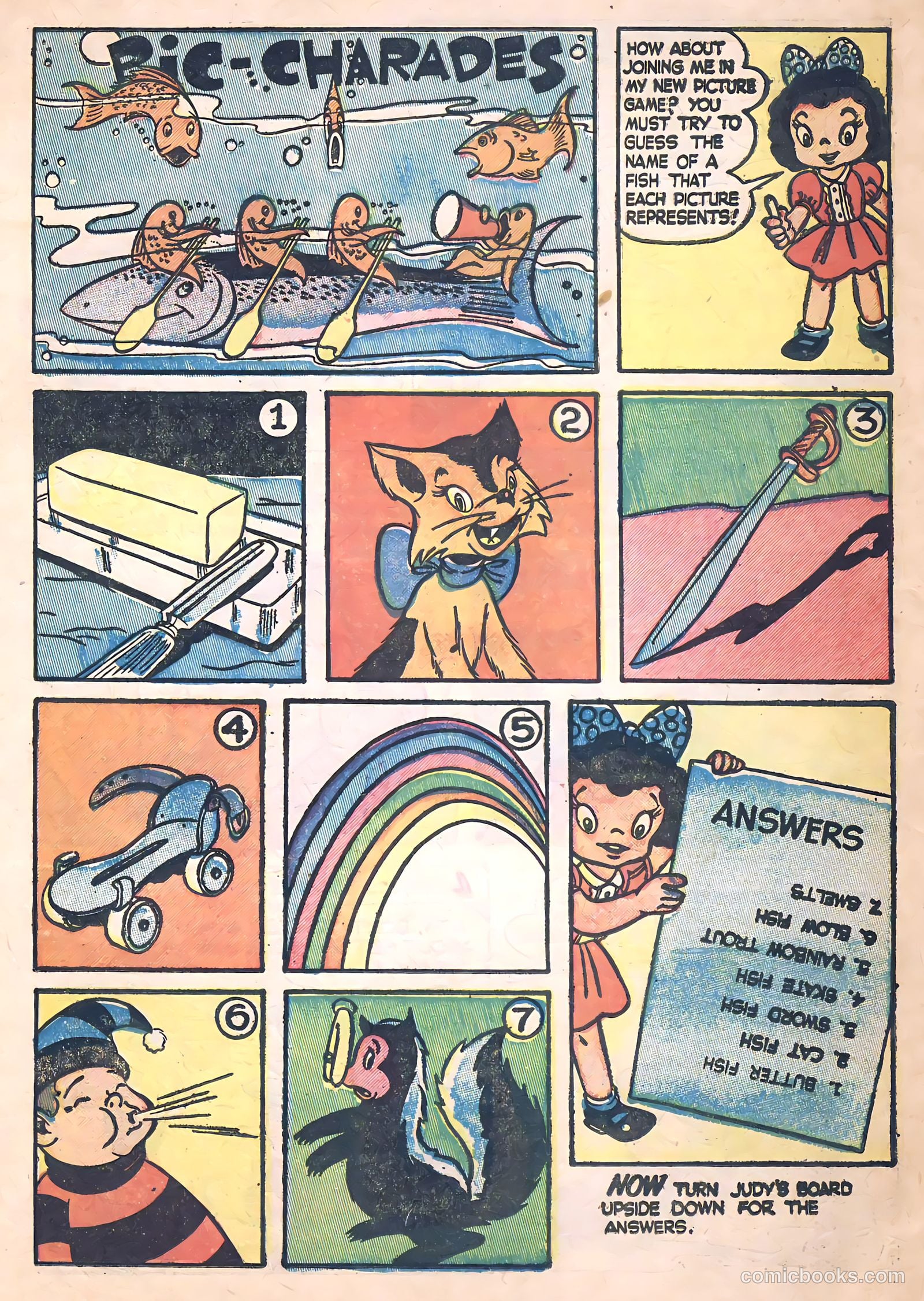 Tick Tock Tales [Tick Tock Comics] #31 (1951) — page 34 of 36