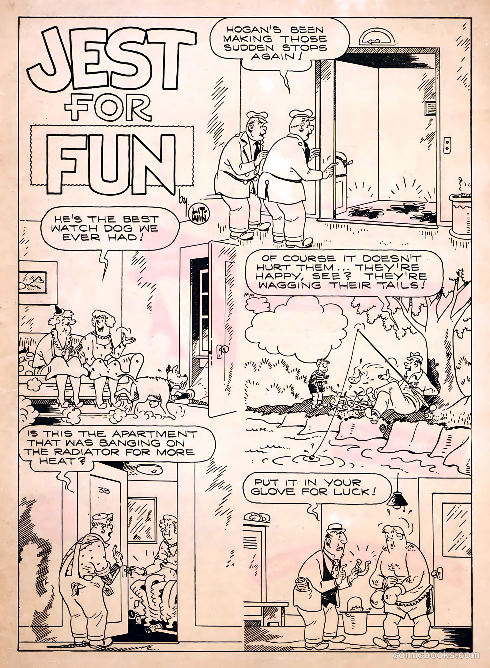 Tick Tock Tales [Tick Tock Comics] #31 (1951) — page 35 of 36