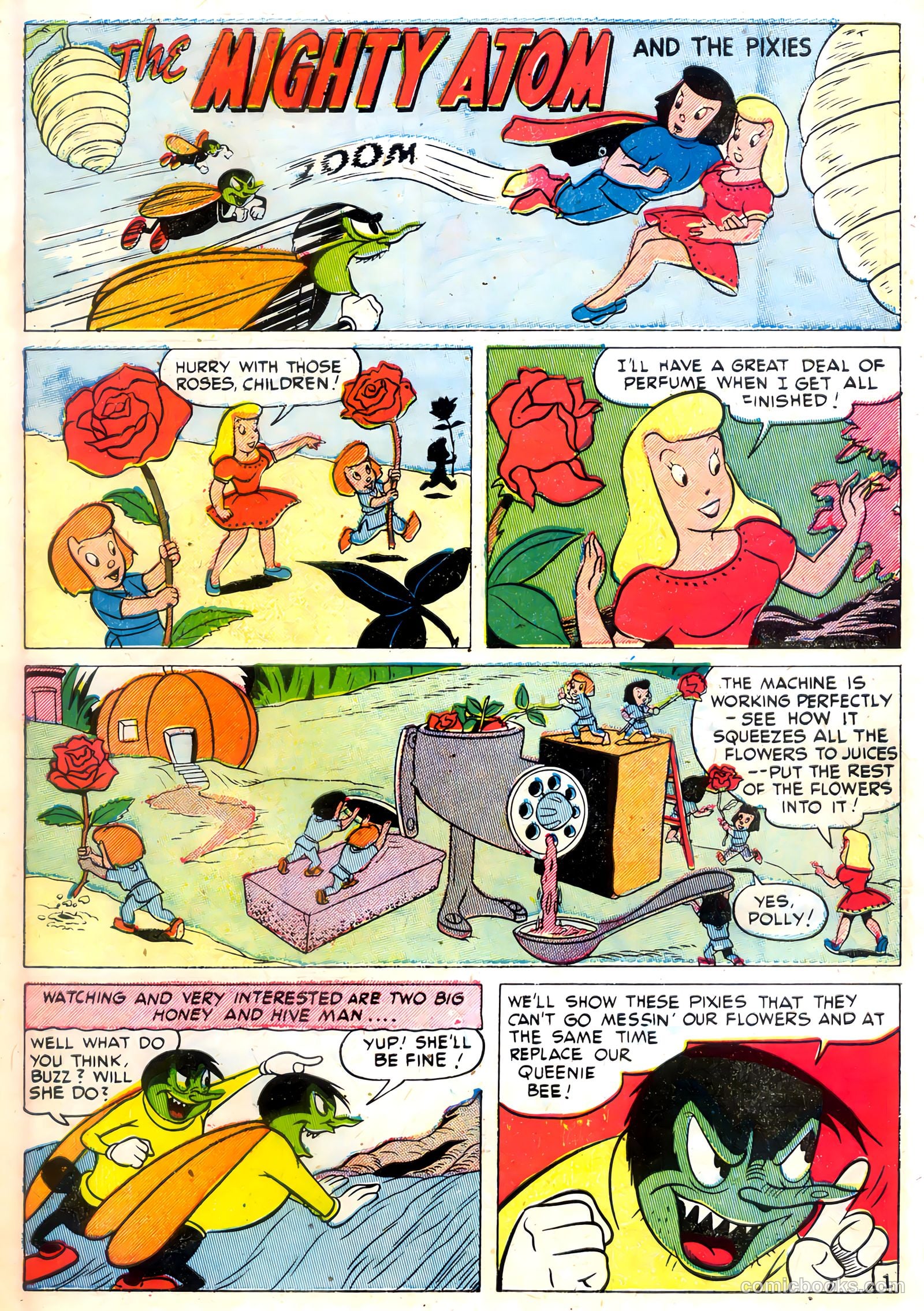 Tick Tock Tales [Tick Tock Comics] #32 (1951) — page 7 of 36