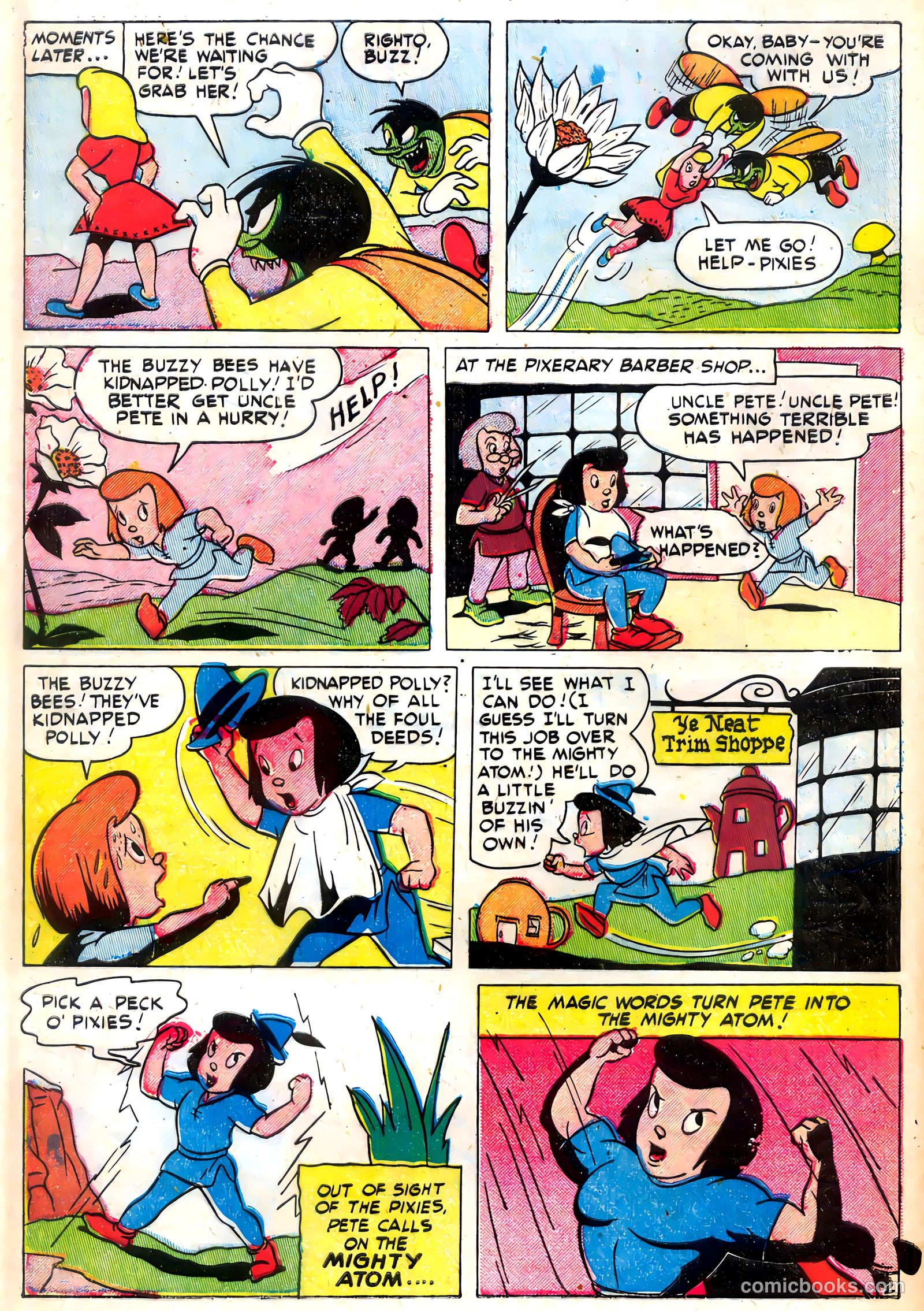 Tick Tock Tales [Tick Tock Comics] #32 (1951) — page 8 of 36