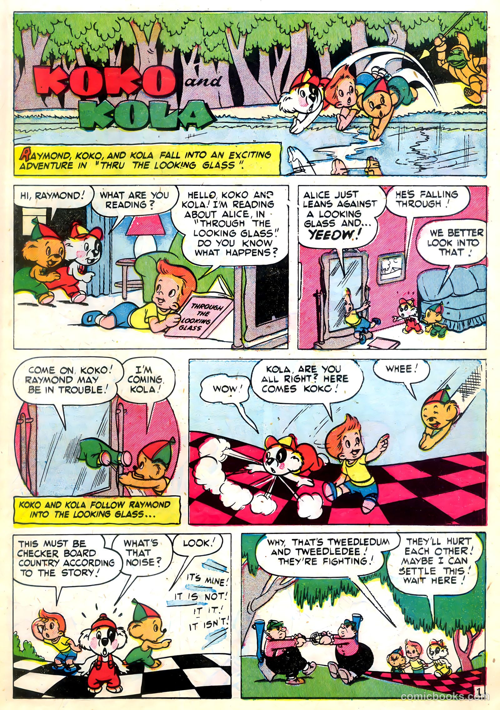Tick Tock Tales [Tick Tock Comics] #32 (1951) — page 19 of 36