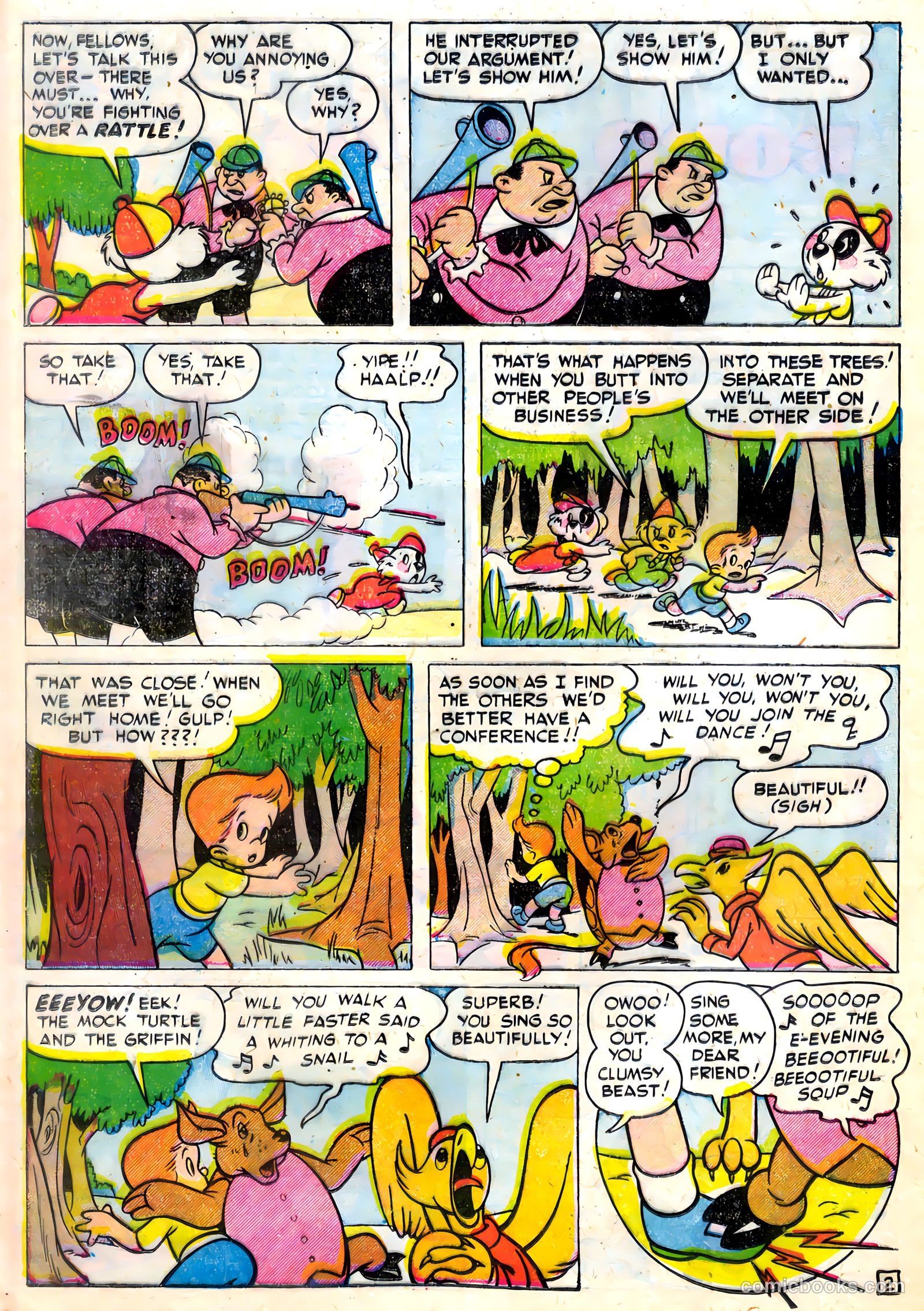 Tick Tock Tales [Tick Tock Comics] #32 (1951) — page 20 of 36
