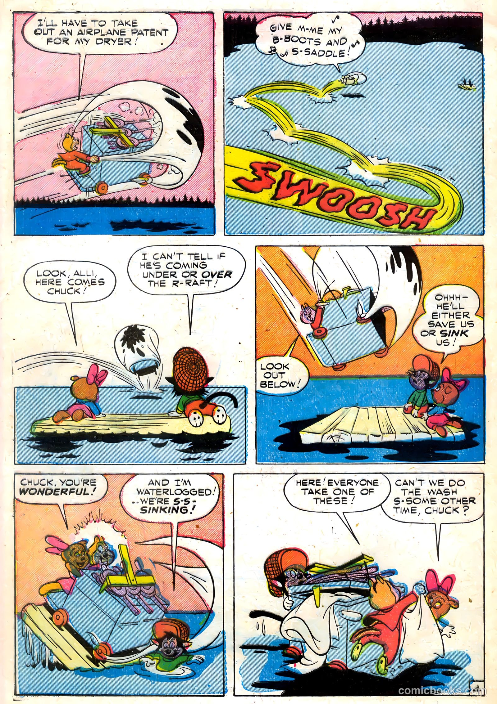 Tick Tock Tales [Tick Tock Comics] #32 (1951) — page 32 of 36