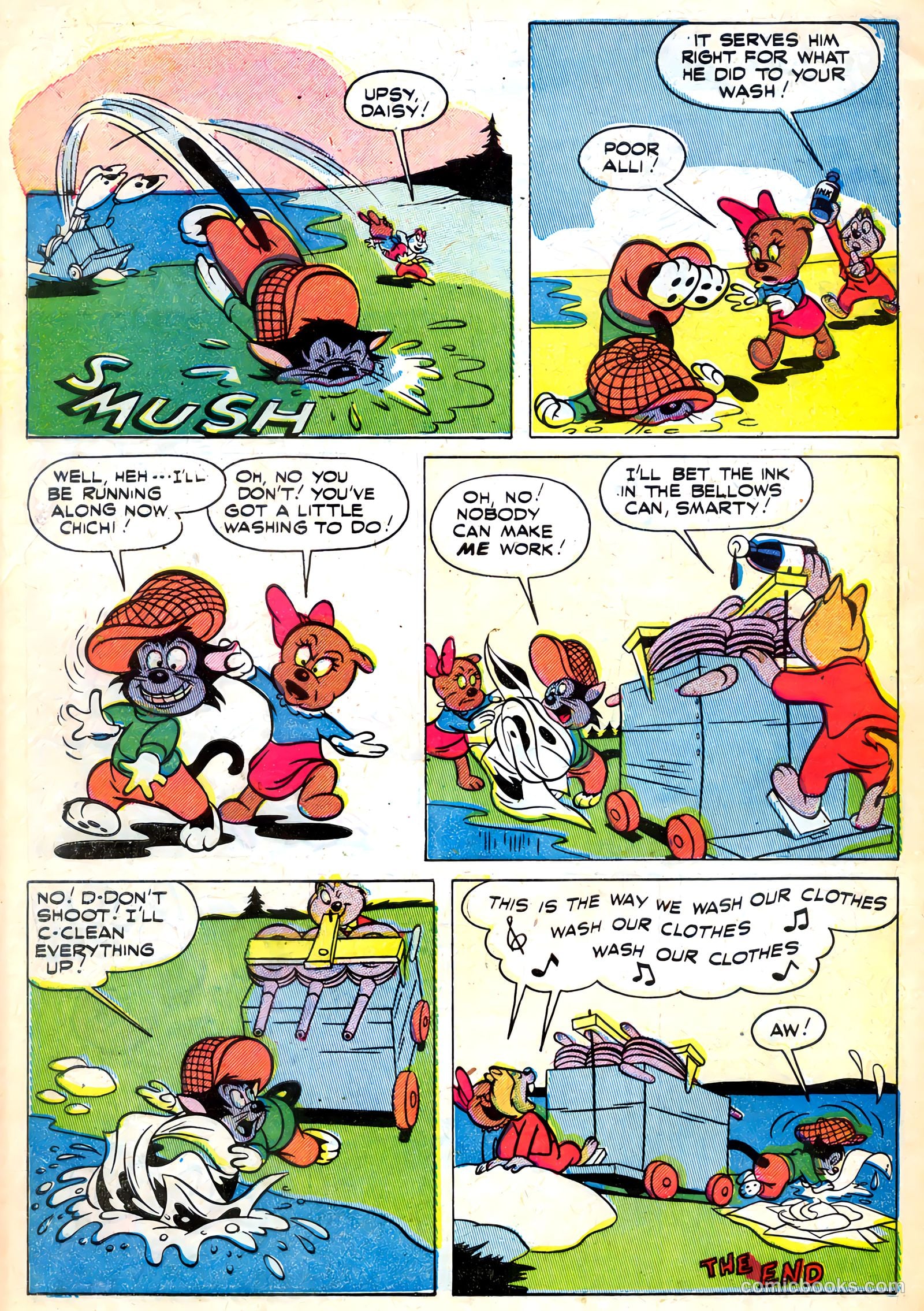 Tick Tock Tales [Tick Tock Comics] #32 (1951) — page 34 of 36