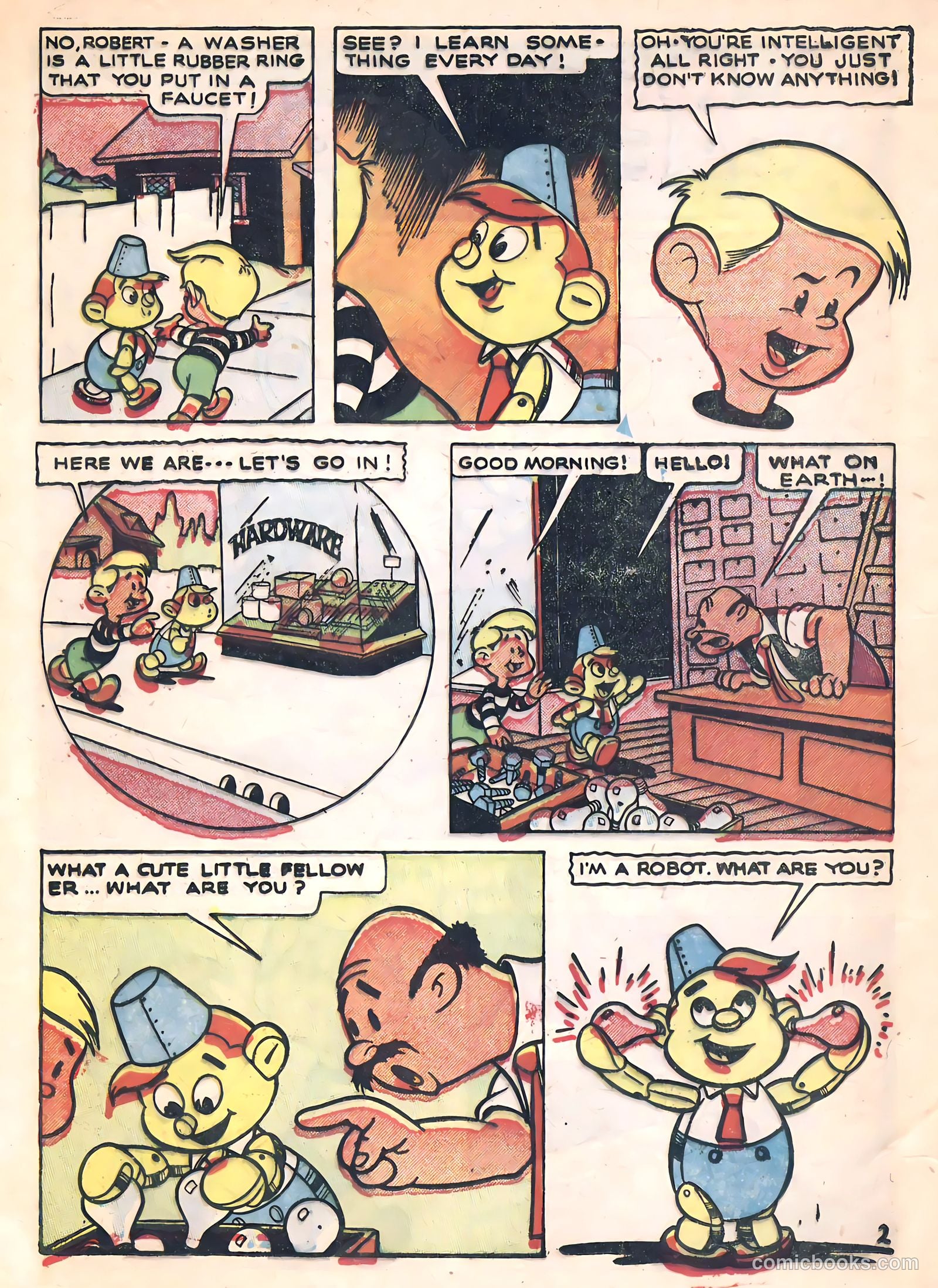 Tick Tock Tales [Tick Tock Comics] #33 (1951) — page 4 of 36