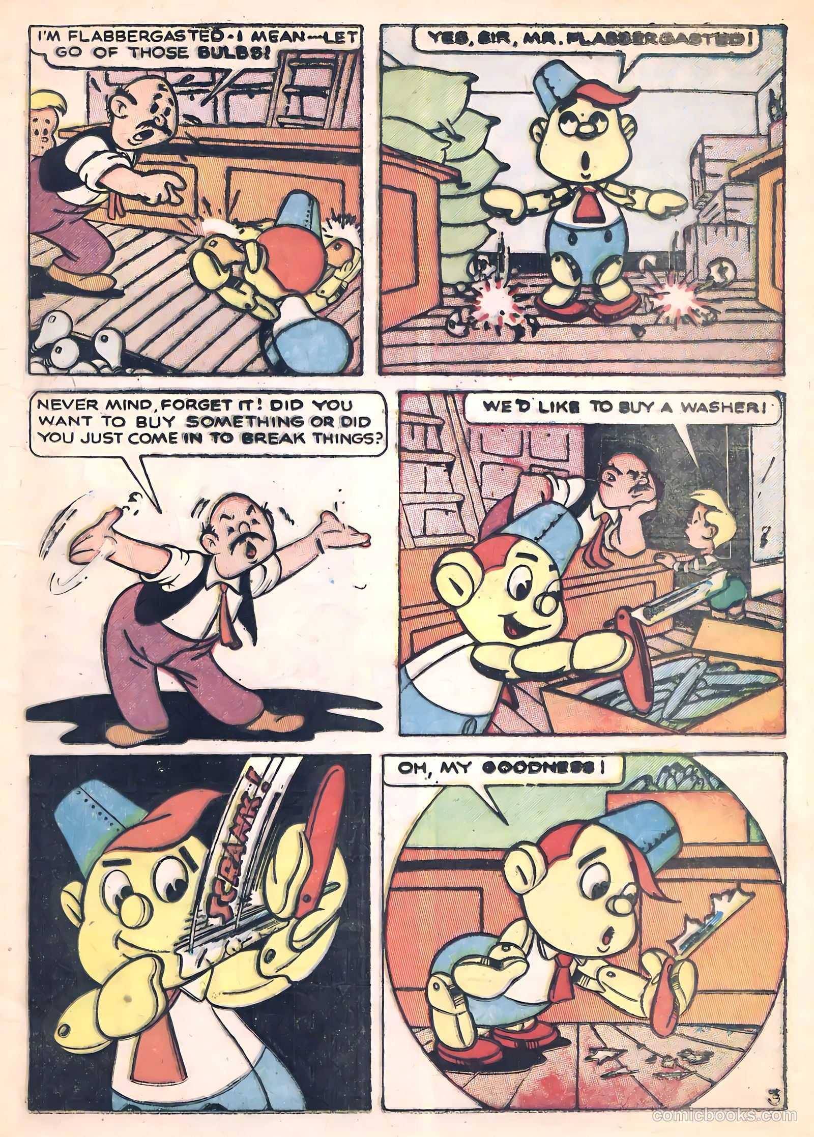 Tick Tock Tales [Tick Tock Comics] #33 (1951) — page 5 of 36