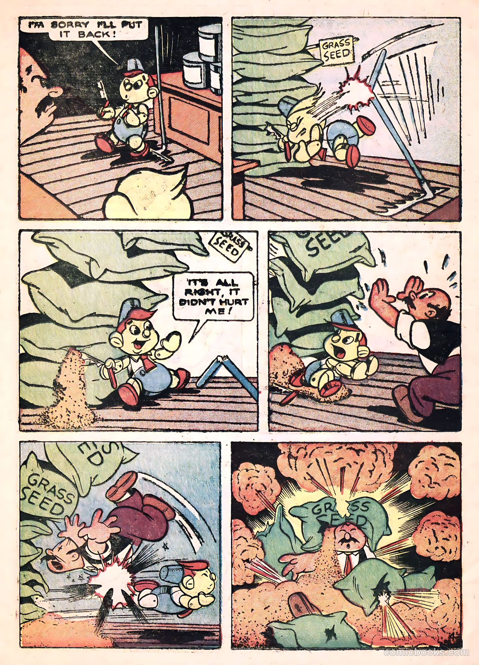 Tick Tock Tales [Tick Tock Comics] #33 (1951) — page 6 of 36