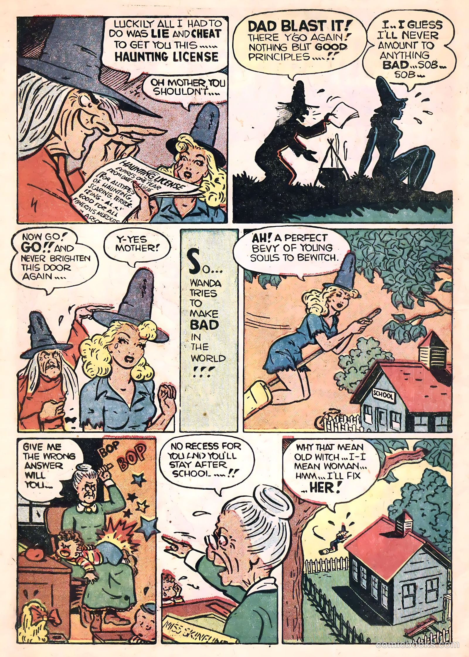 Tick Tock Tales [Tick Tock Comics] #33 (1951) — page 10 of 36