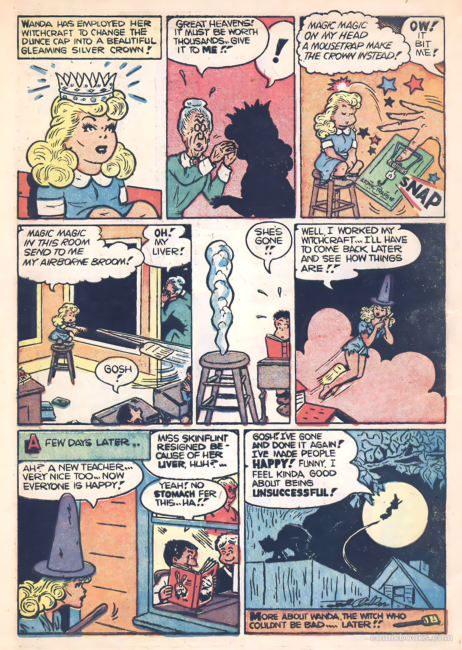 Tick Tock Tales [Tick Tock Comics] #33 (1951) — page 14 of 36