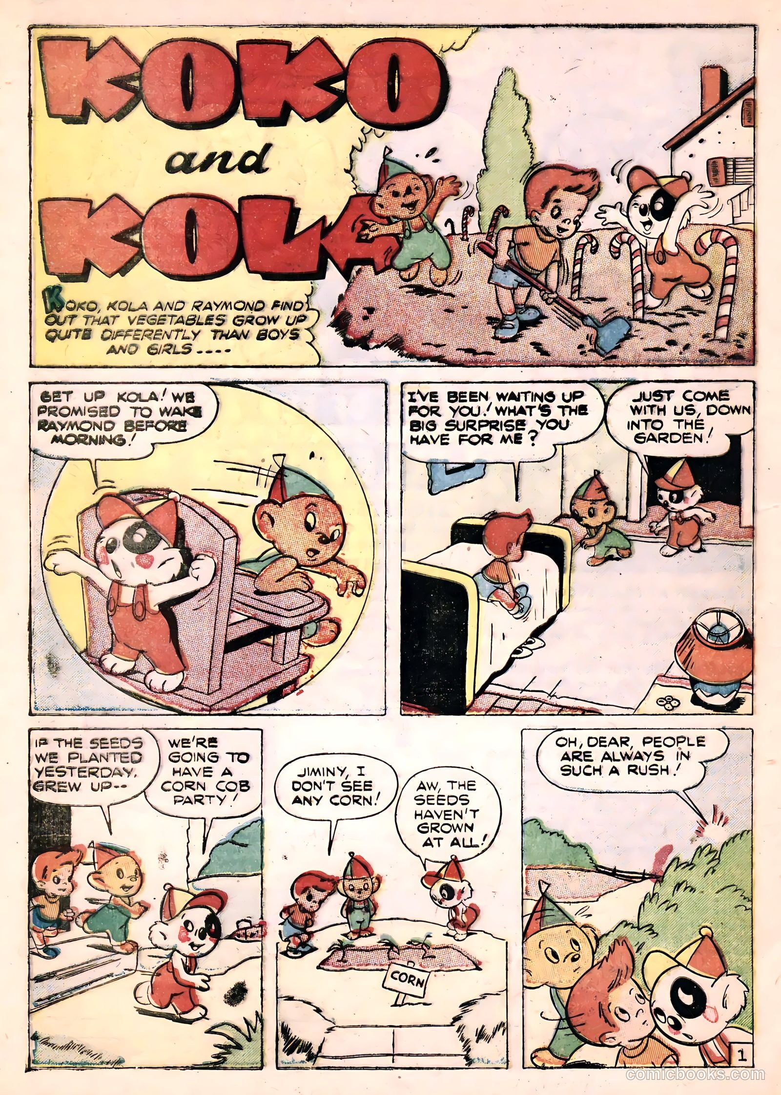 Tick Tock Tales [Tick Tock Comics] #33 (1951) — page 16 of 36