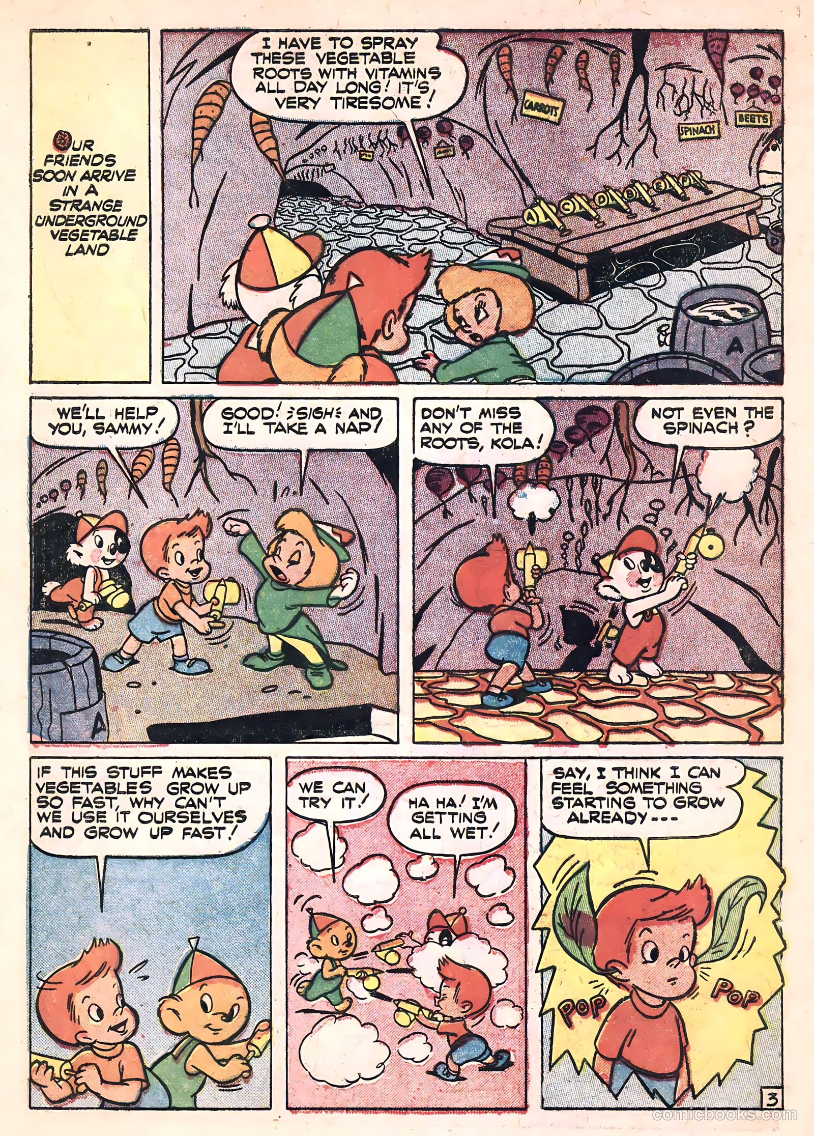 Tick Tock Tales [Tick Tock Comics] #33 (1951) — page 18 of 36