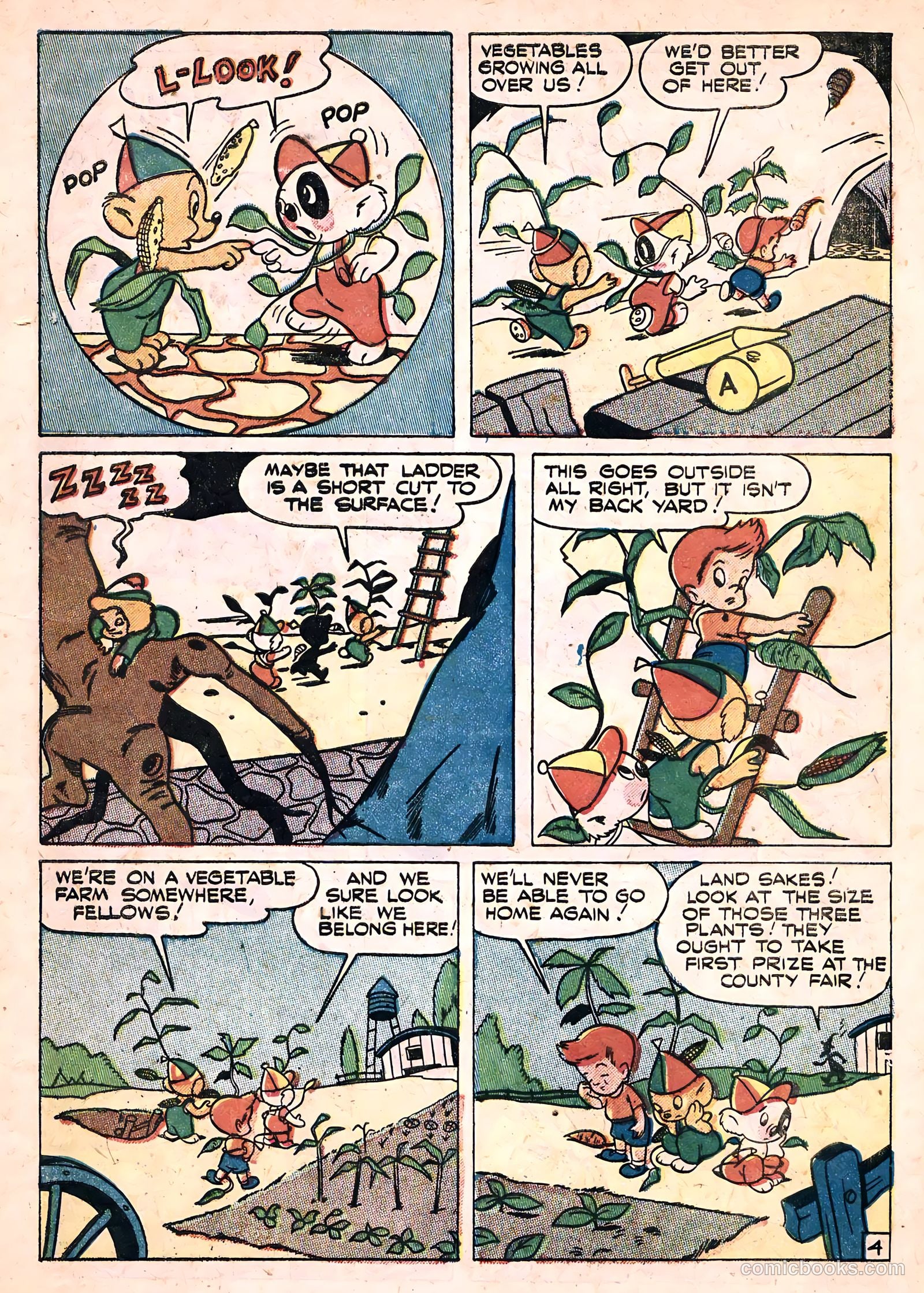 Tick Tock Tales [Tick Tock Comics] #33 (1951) — page 19 of 36