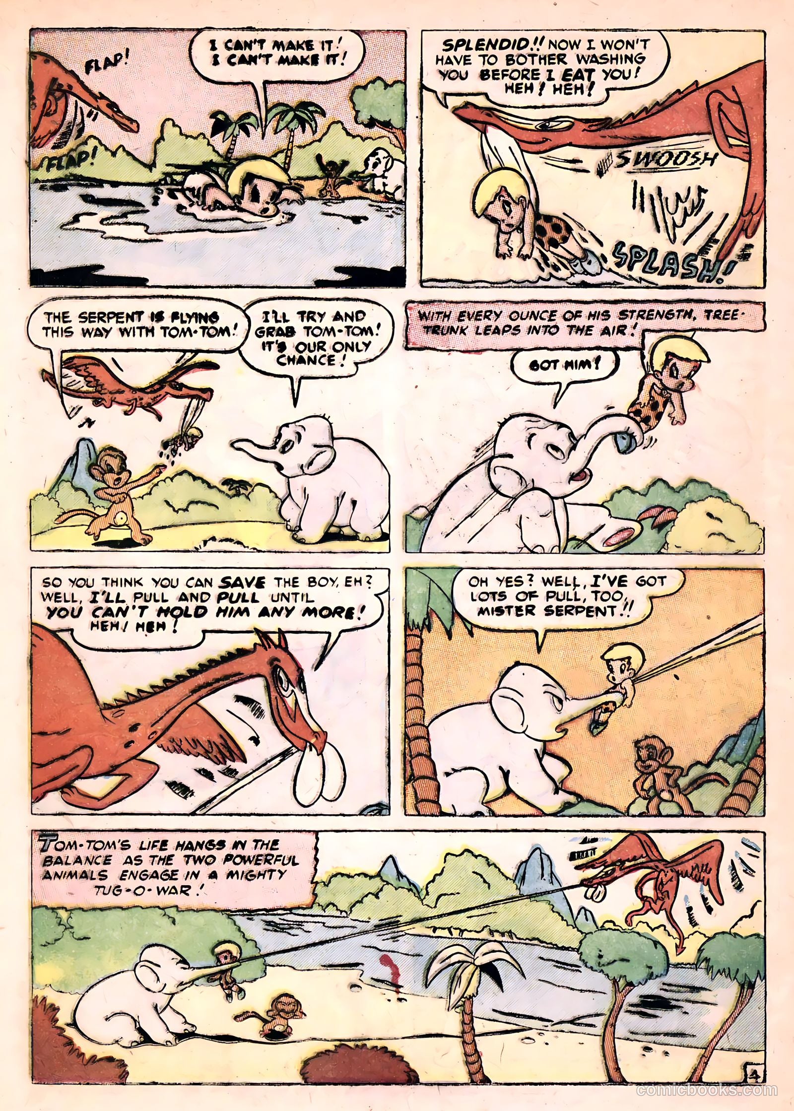 Tick Tock Tales [Tick Tock Comics] #33 (1951) — page 32 of 36