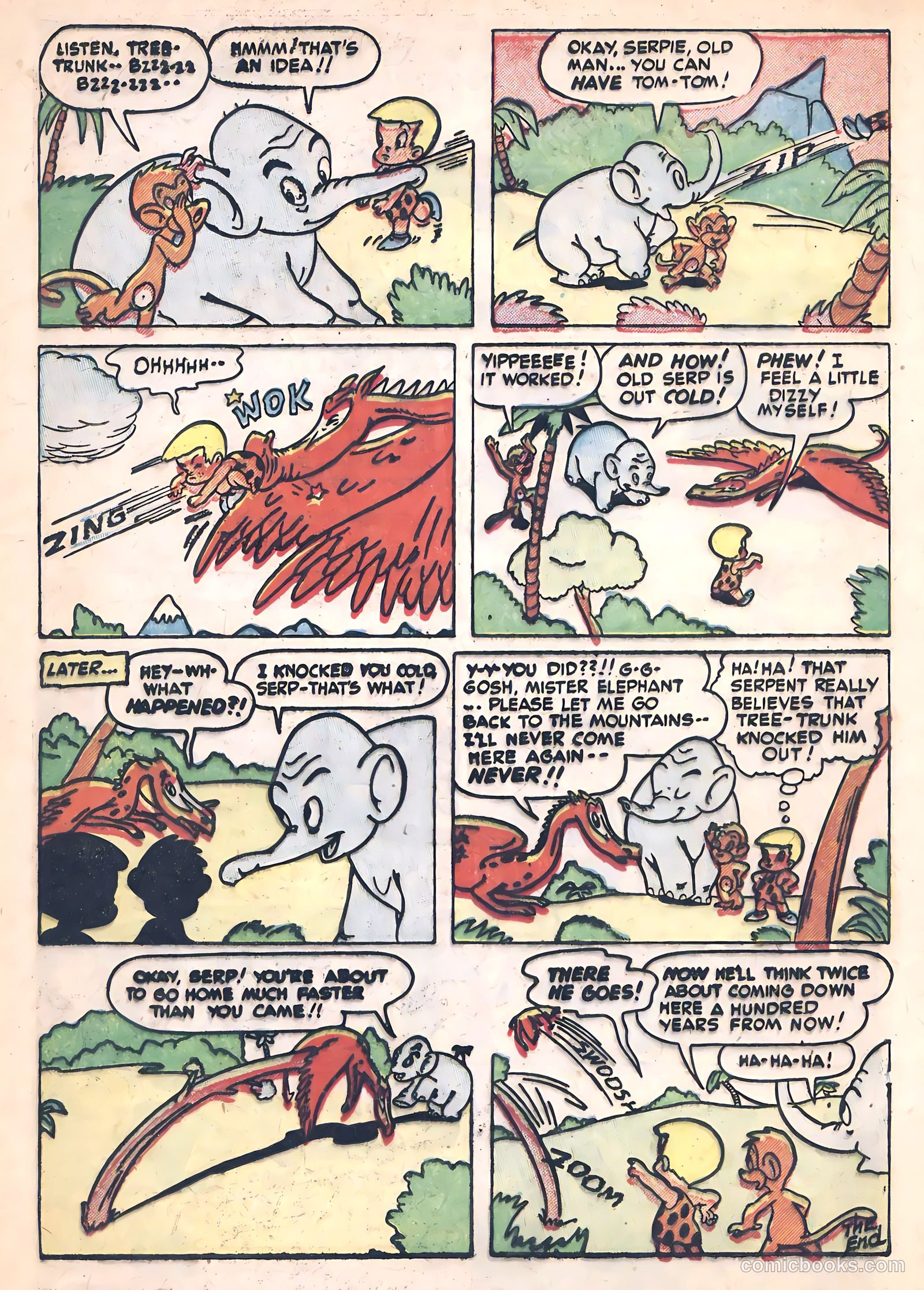 Tick Tock Tales [Tick Tock Comics] #33 (1951) — page 33 of 36
