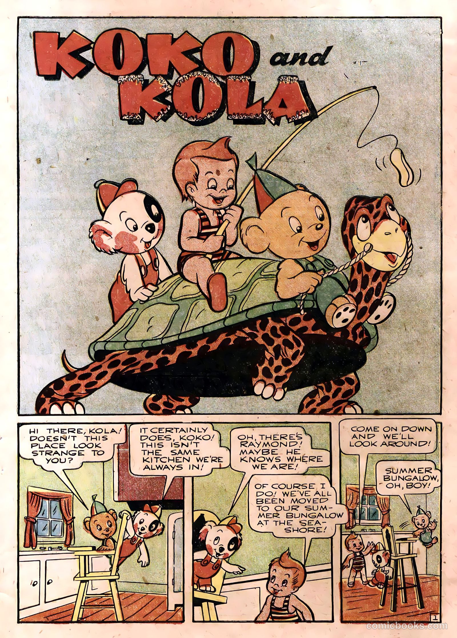 Tick Tock Tales [Tick Tock Comics] #5 (1946) — page 3 of 52